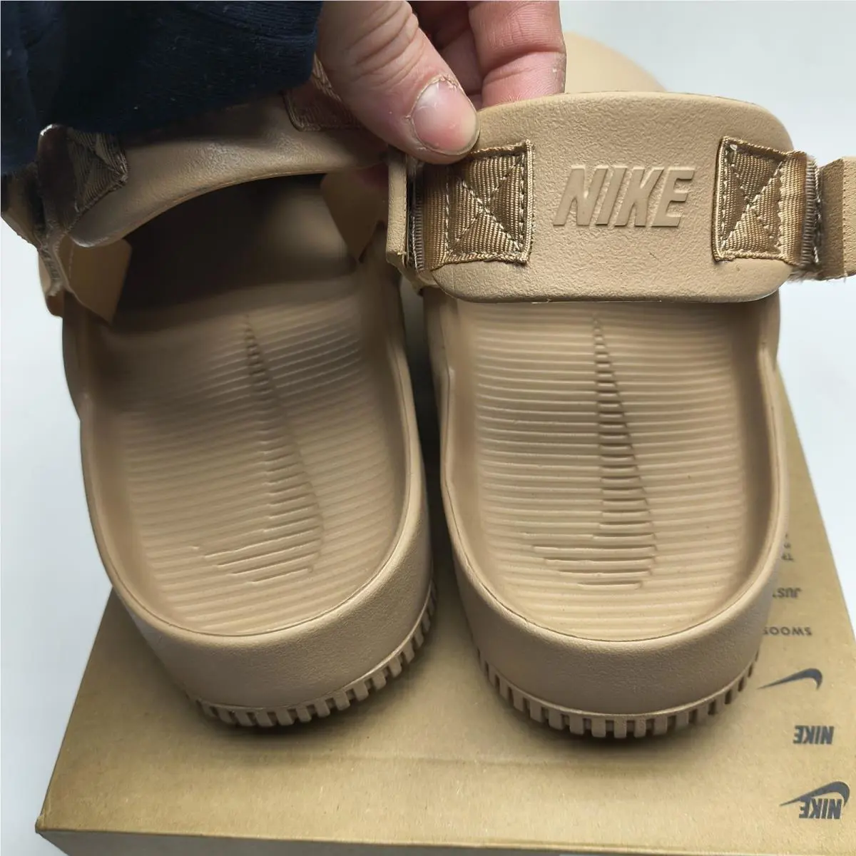 Nike shoes - Nike Calm Mule - Calm Mule - FD5131-200 - Hemp 5