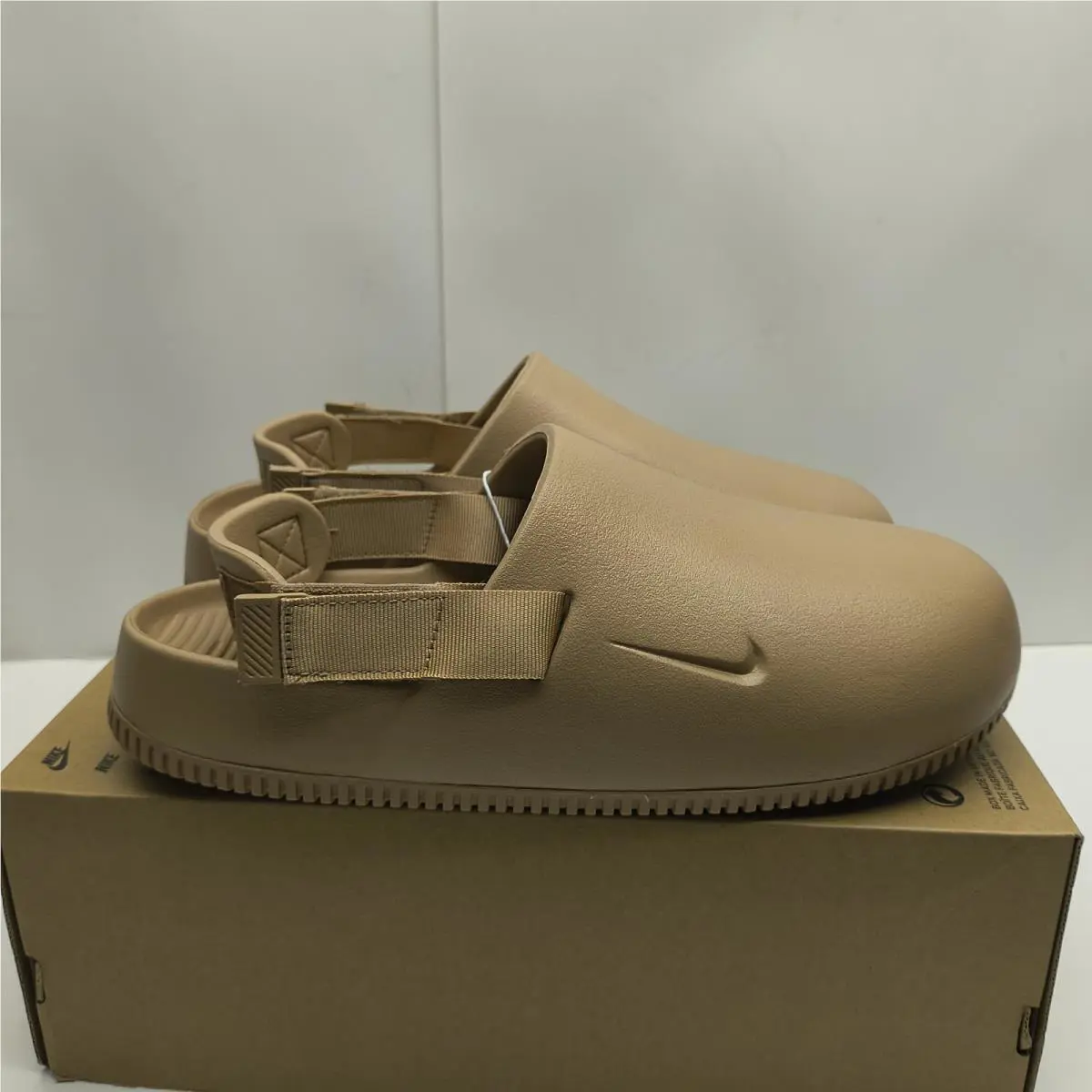 Nike shoes - Nike Calm Mule - Calm Mule - FD5131-200 - Hemp 0