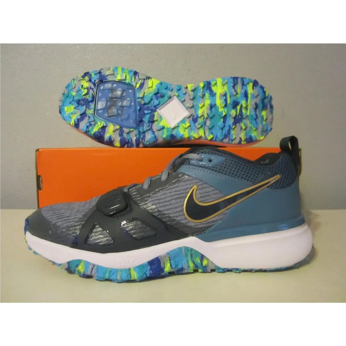 HQ3130 400  Air Zoom Diamond Elite Turf PE Nolan Arenado sz 8 Mens by Nike
