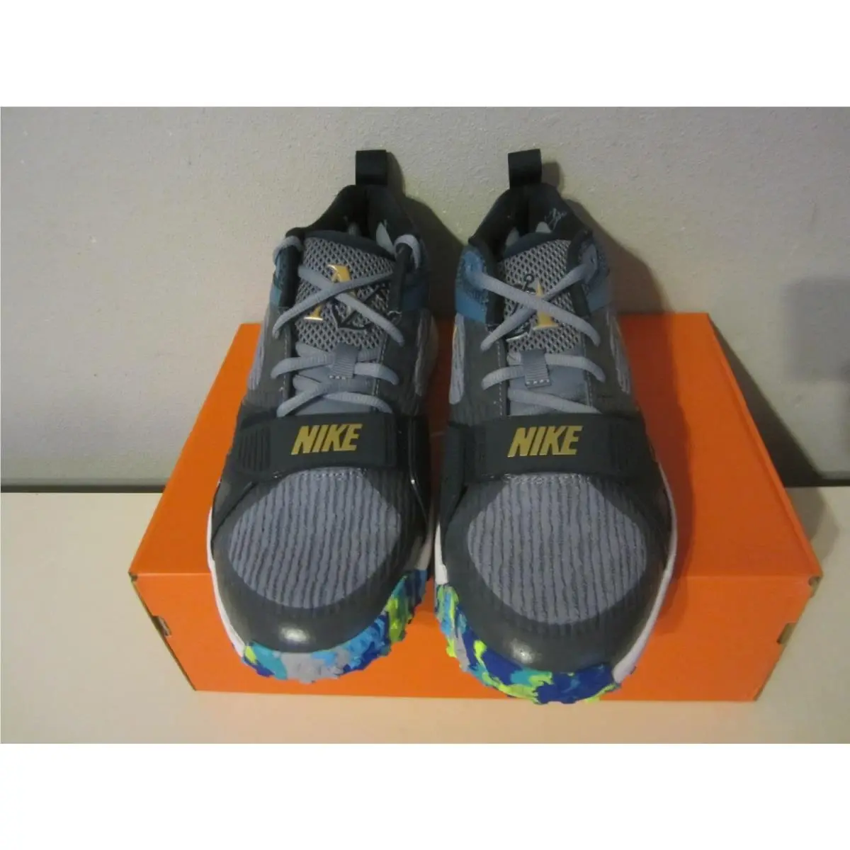 Nike shoes - Nike Air Zoom Diamond Elite - HQ3130-400 - Ashen Slate/Armory Navy (UPC: 197600892767) 1