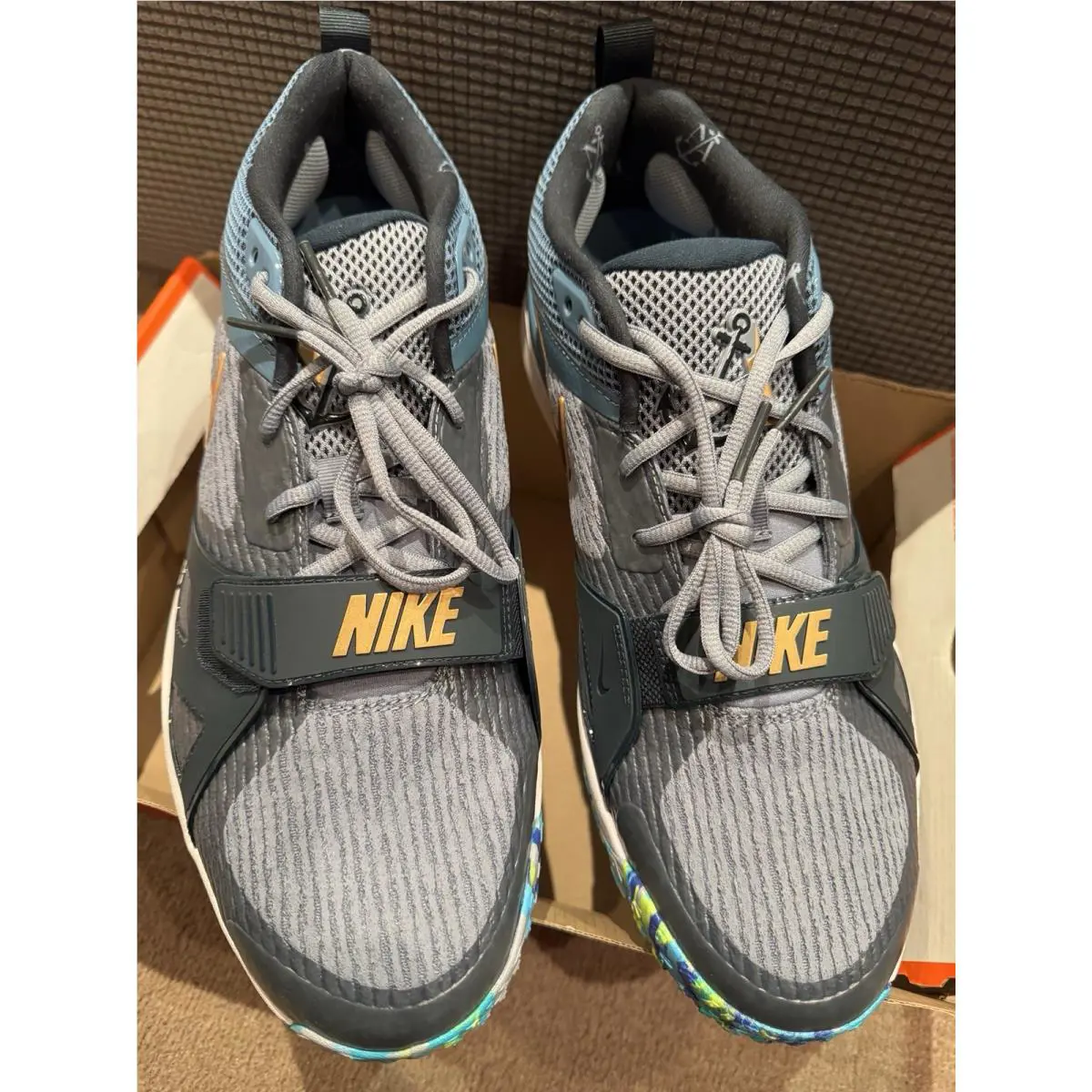 Nike shoes - Nike Air Zoom Diamond Elite - HQ3130-400 - Ashen Slate/Armory Navy (UPC: 197600892774) 0