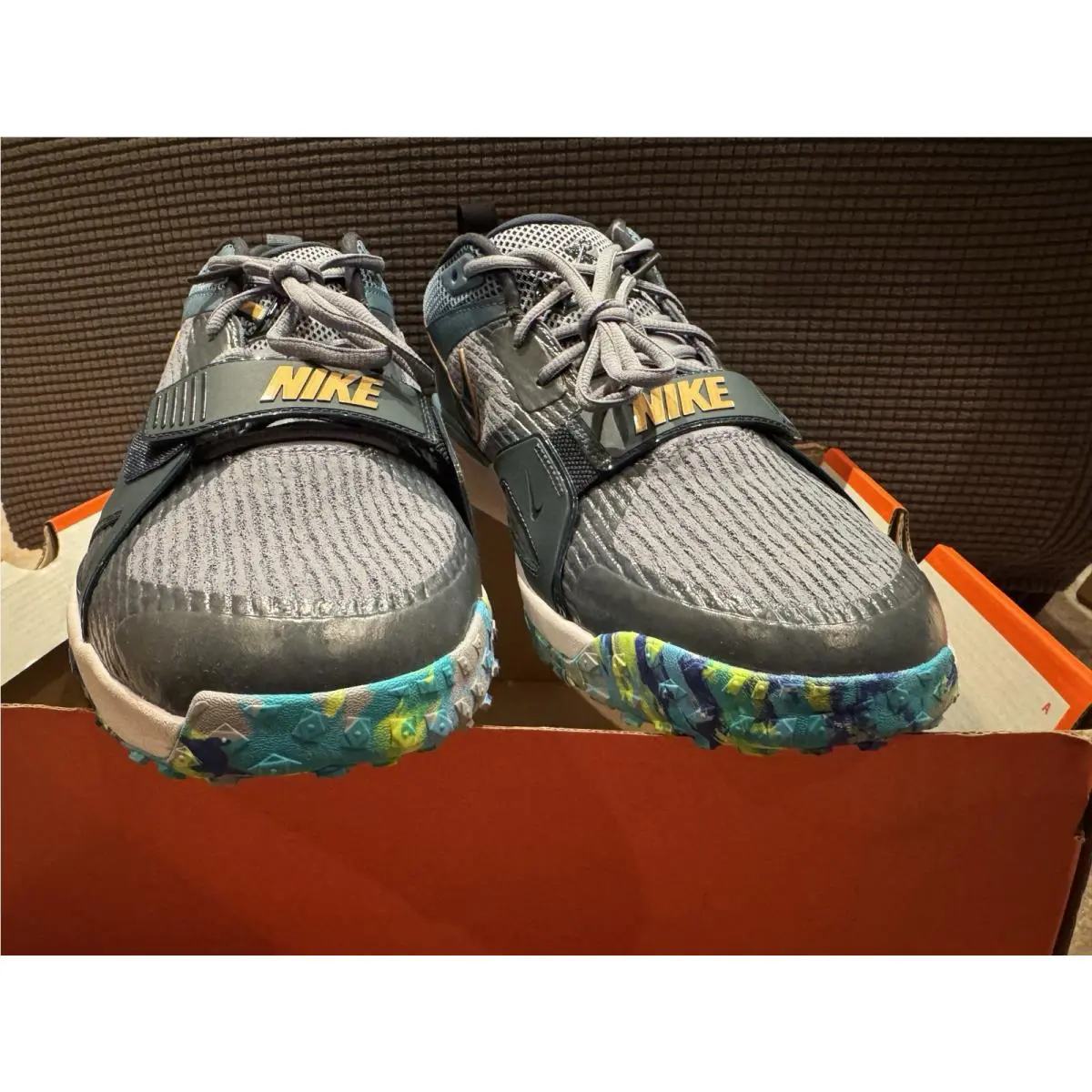Nike shoes - Nike Air Zoom Diamond Elite - HQ3130-400 - Ashen Slate/Armory Navy (UPC: 197600892774) 1