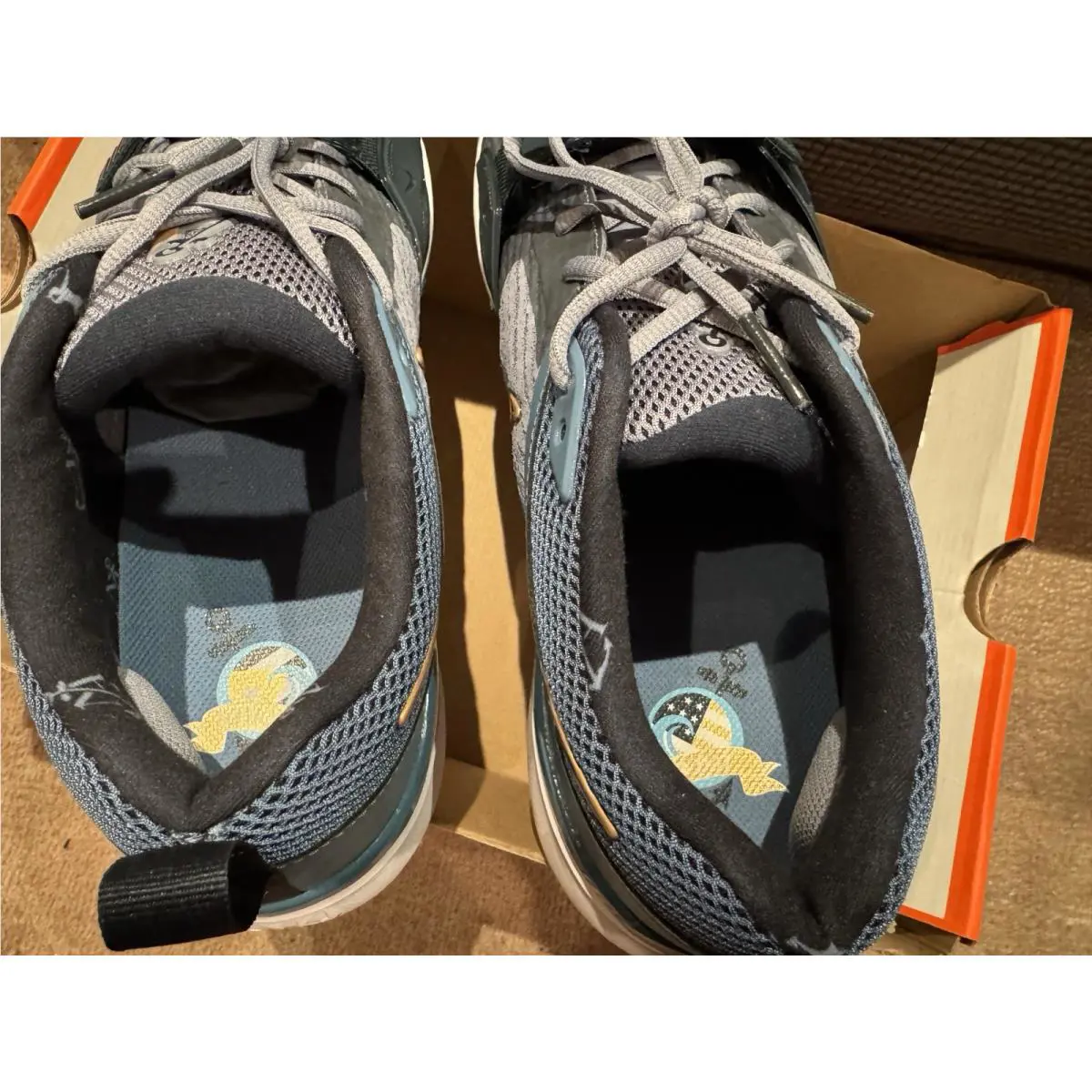 Nike shoes - Nike Air Zoom Diamond Elite - HQ3130-400 - Ashen Slate/Armory Navy (UPC: 197600892774) 4