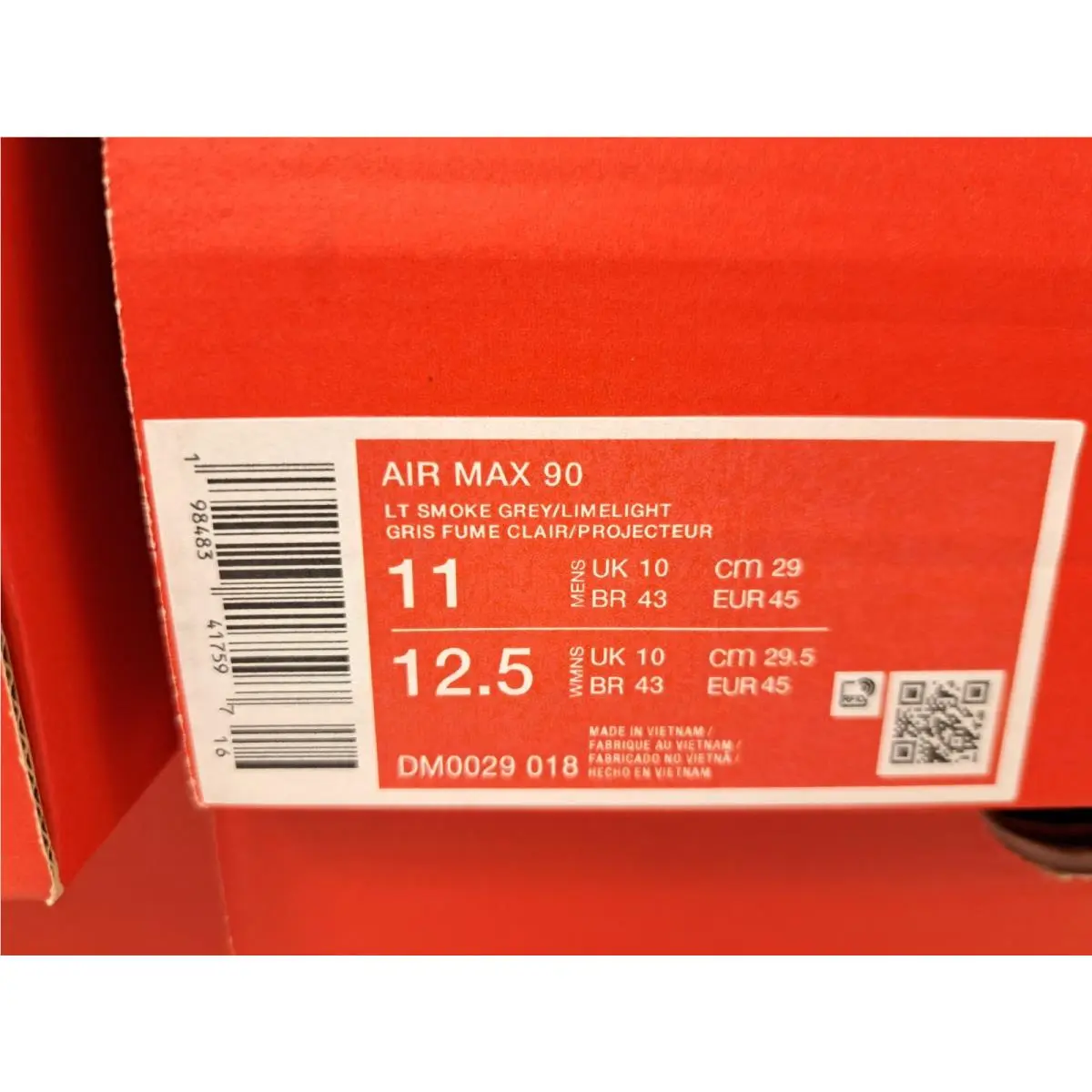Nike shoes - Nike Air Max 90 - Air Max - DM0029-018 - Gray 6
