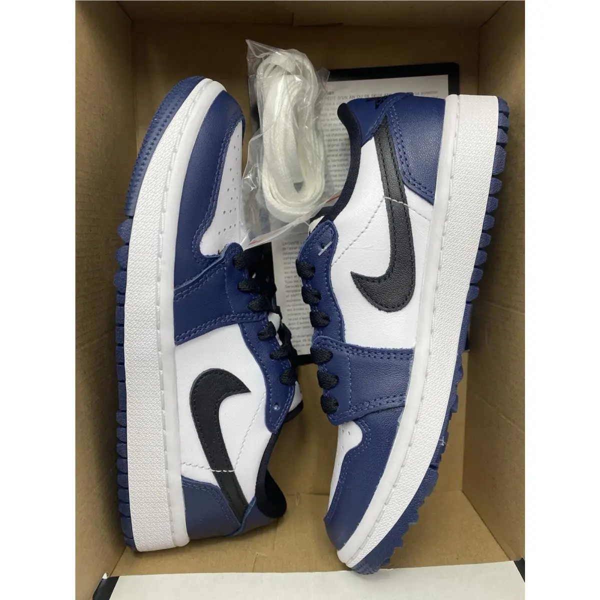 Nike shoes - Nike Air Jordan 1 - Air - DD9315 104 - White/Black-Midnight Navy (UPC: 196154121576) 5