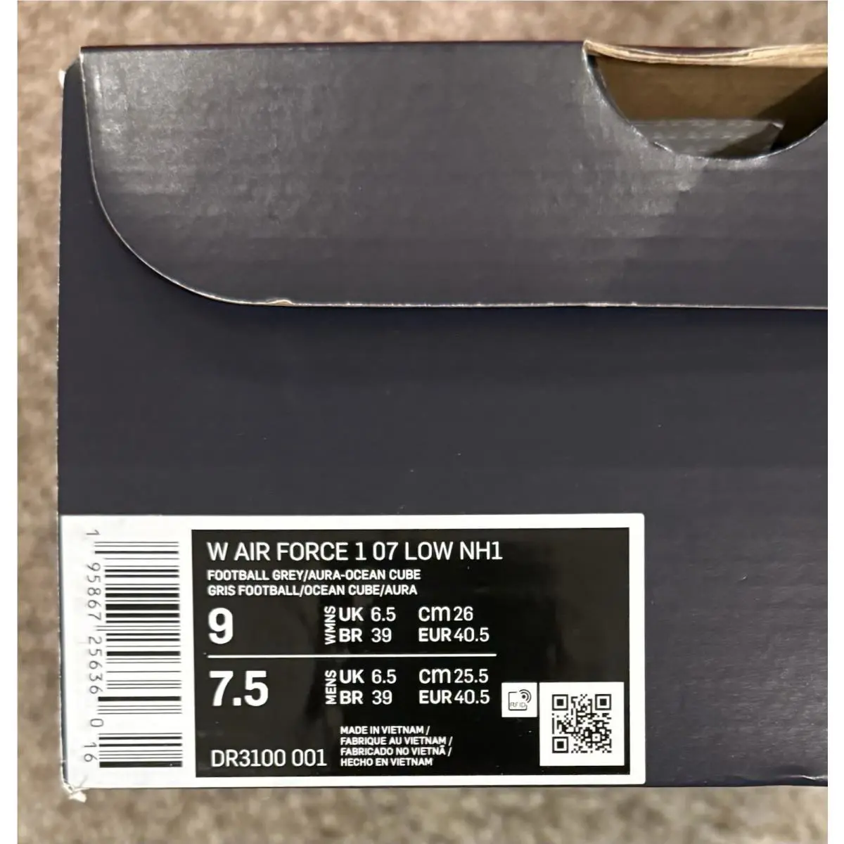 Nike shoes - Nike Air Force 1 - Air Force - DR3100-001 - Multicolor 9