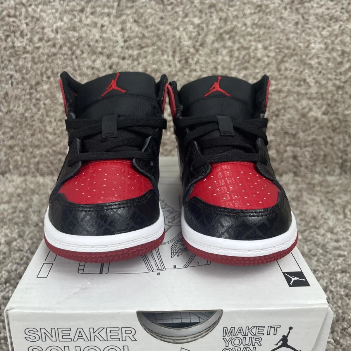 Nike shoes - Retro 1 - Retro - DM9649 001 - Red/Black (UPC: 195869257082) 1