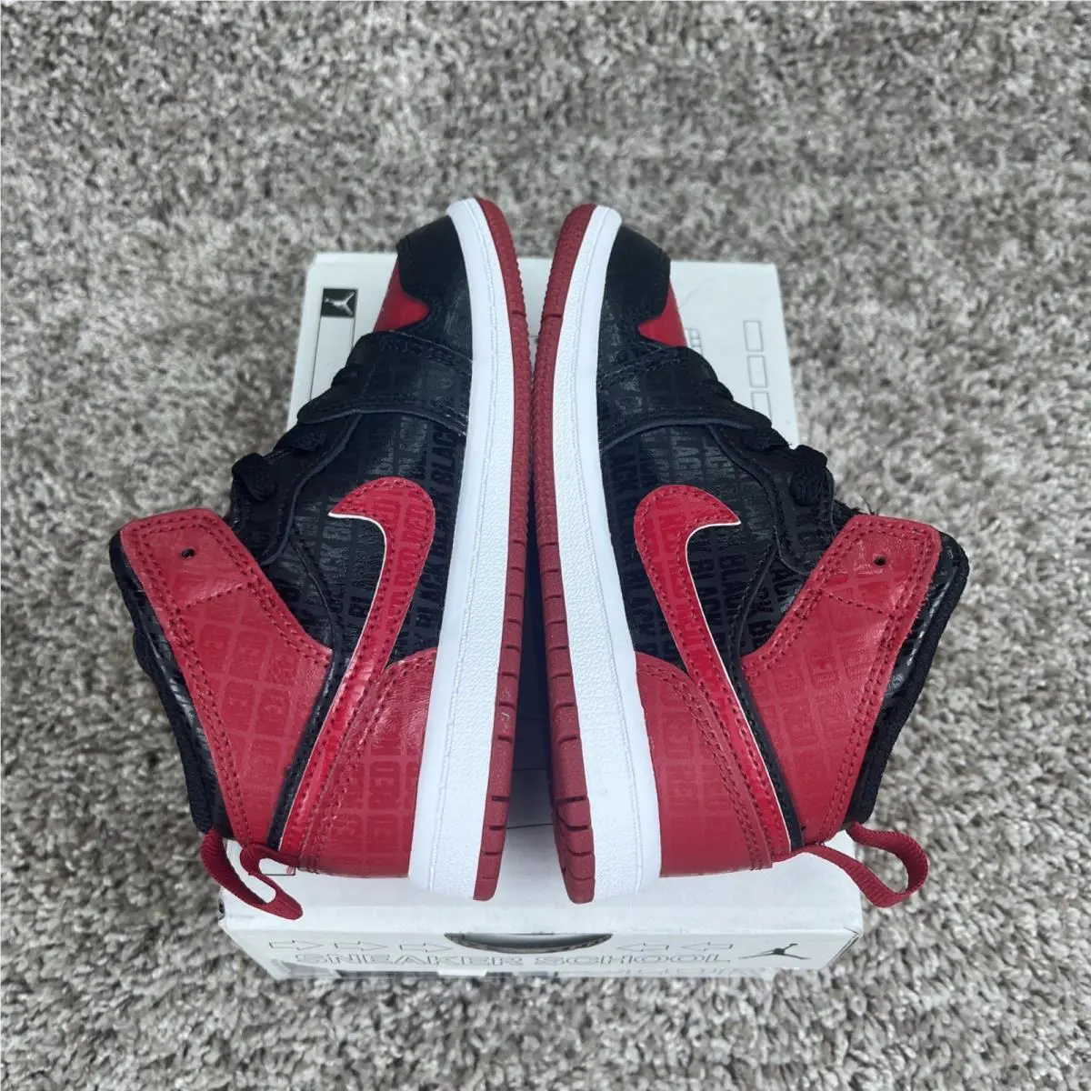 Nike shoes - Retro 1 - Retro - DM9649 001 - Red/Black (UPC: 195869257082) 6