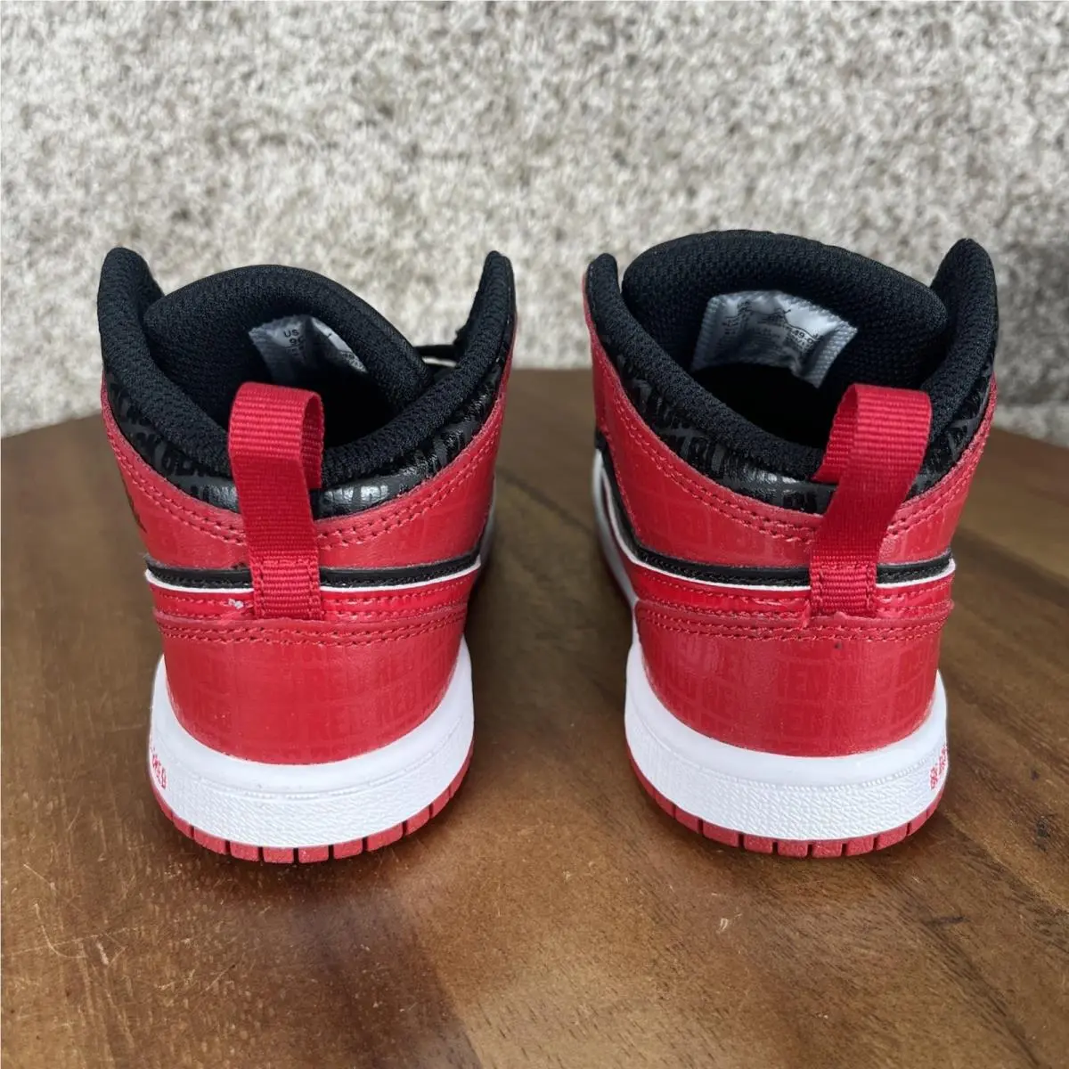 Nike shoes - Retro 1 - Retro - DM9649 001 - Red/Black (UPC: 195869257082) 4