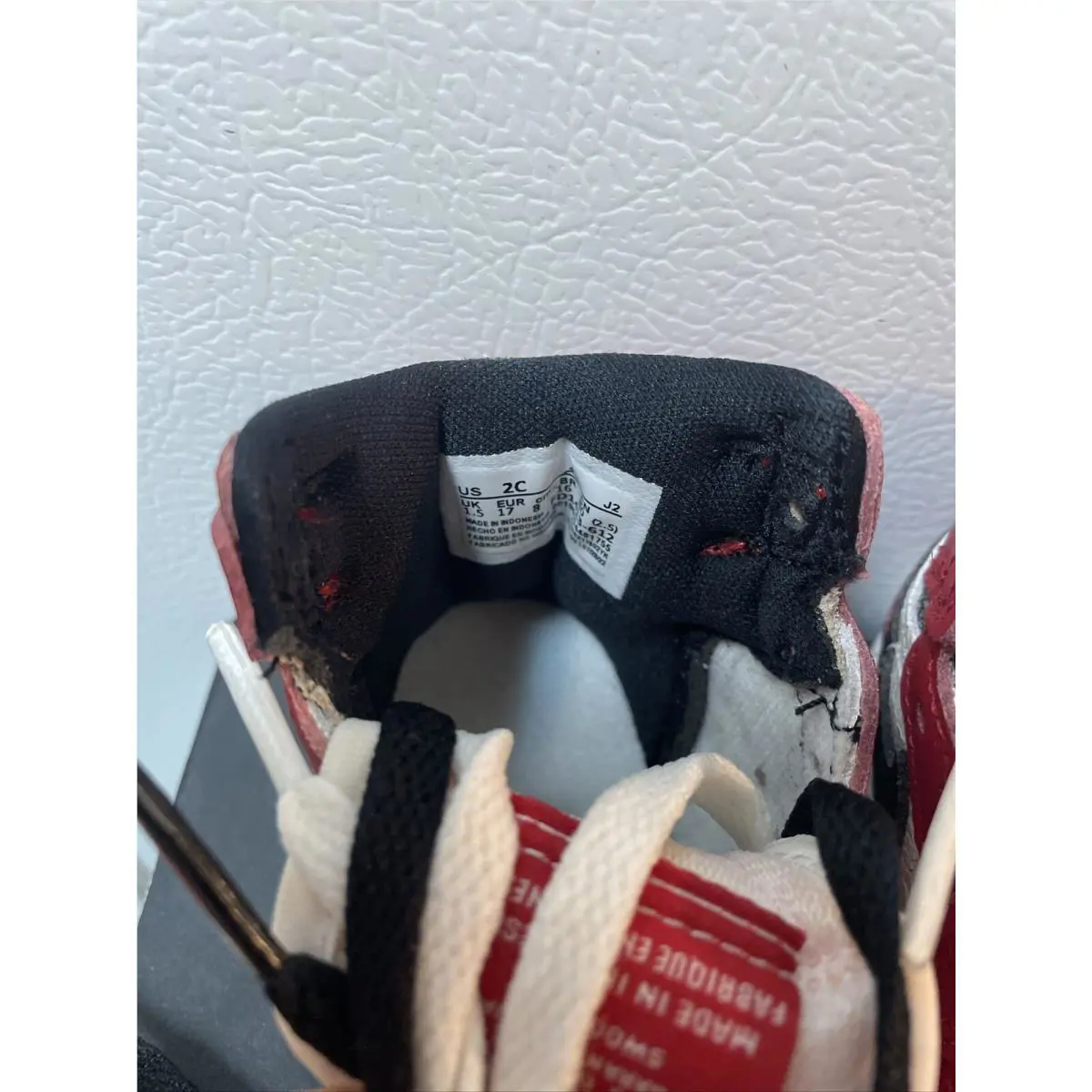 Nike shoes - Jordan Lost And Found - Lost And Found - Red, Black, White (UPC: 0196154481755) 2