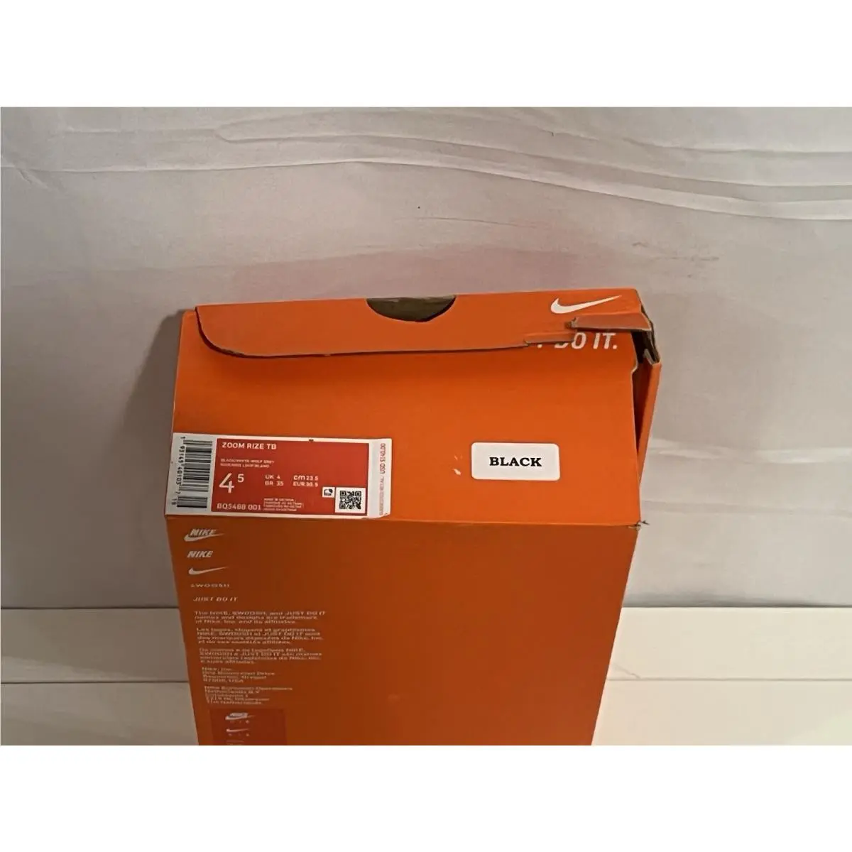 Nike shoes - BQ4568-001 - BQ5468-001 - Black 5