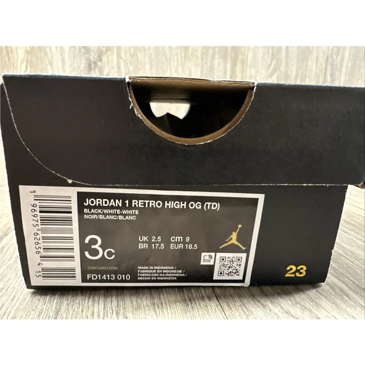 Nike shoes - Air Jordan 1 - Air - Black 5