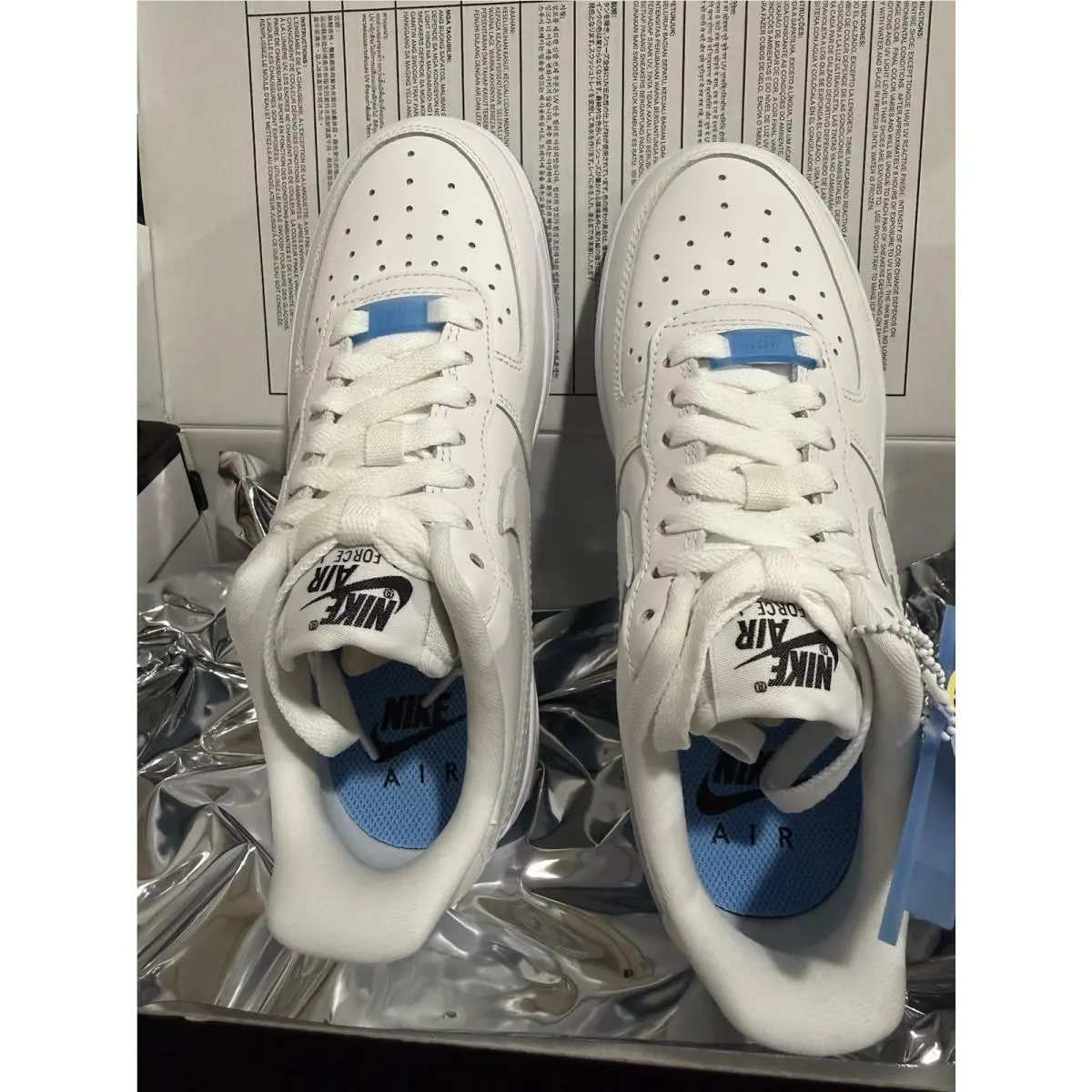 Nike shoes - Nike Air Force 1 `07 LX - DA8301-100 - White (UPC: 0195238784478) 3