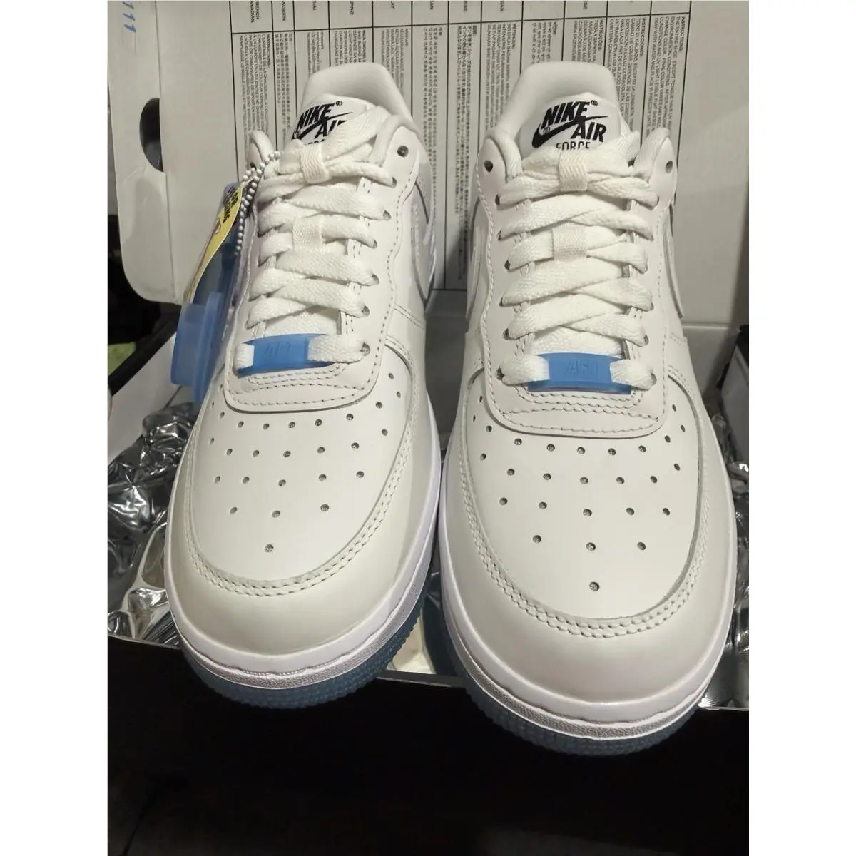 Nike shoes - Nike Air Force 1 `07 LX - DA8301-100 - White (UPC: 0195238784478) 4