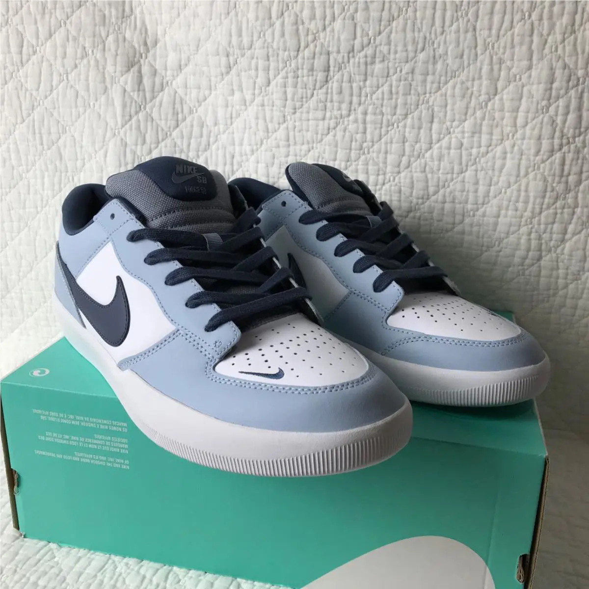 Nike shoes - Nike SB Force 58 - Force - HJ3489-141 - White/Thunder Blue 8