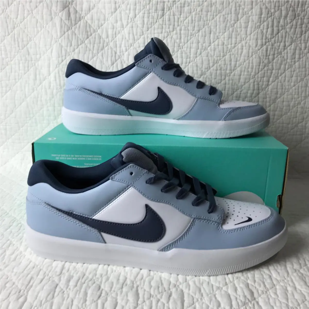 Nike shoes - Nike SB Force 58 - Force - HJ3489-141 - White/Thunder Blue 0