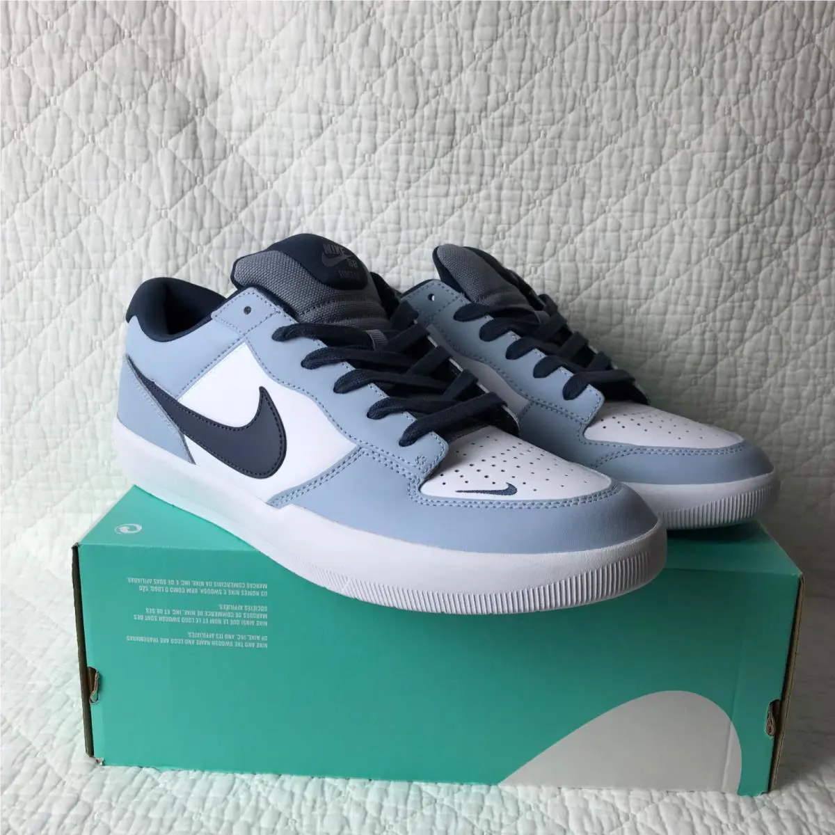 Nike shoes - Nike SB Force 58 - Force - HJ3489-141 - White/Thunder Blue 7
