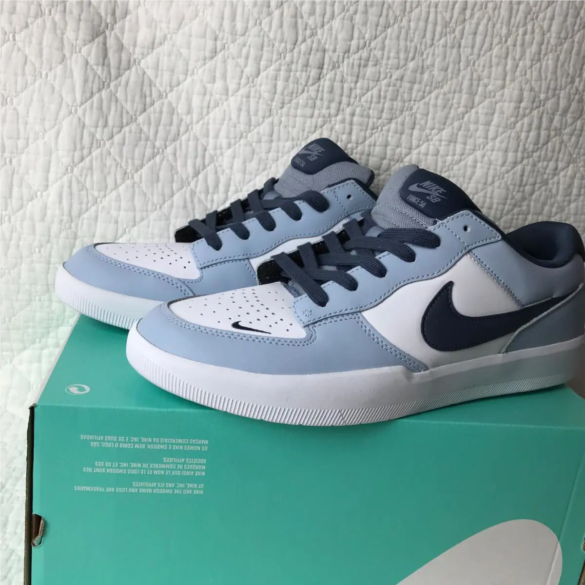 Nike shoes - Nike SB Force 58 - Force - HJ3489-141 - White/Thunder Blue 6