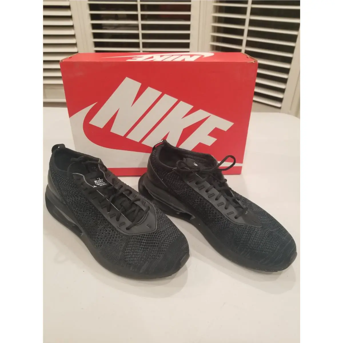 Nike shoes - Nike Air Max Flyknit Racer - FD2764-001 - Black 1