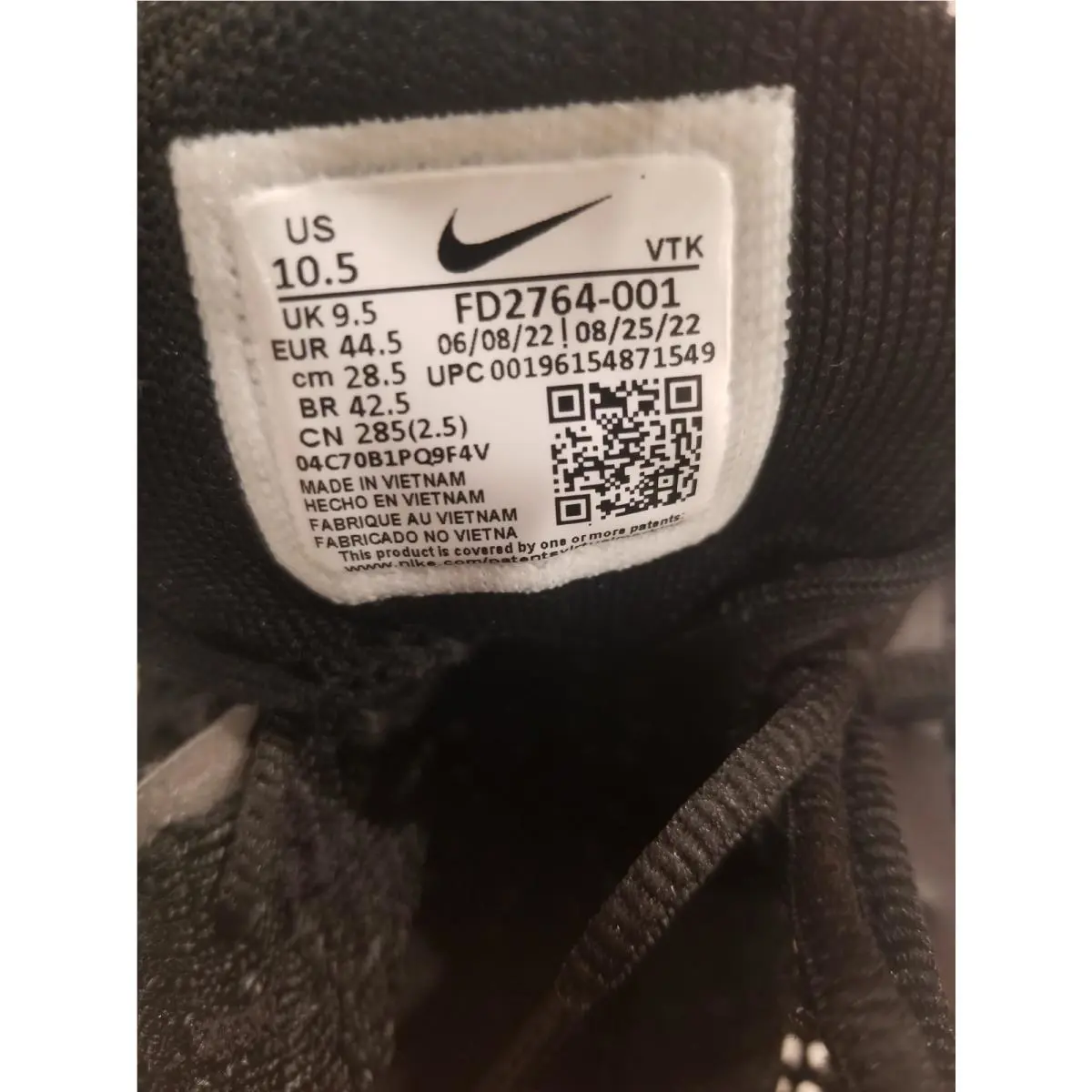 Nike shoes - Nike Air Max Flyknit Racer - FD2764-001 - Black 6