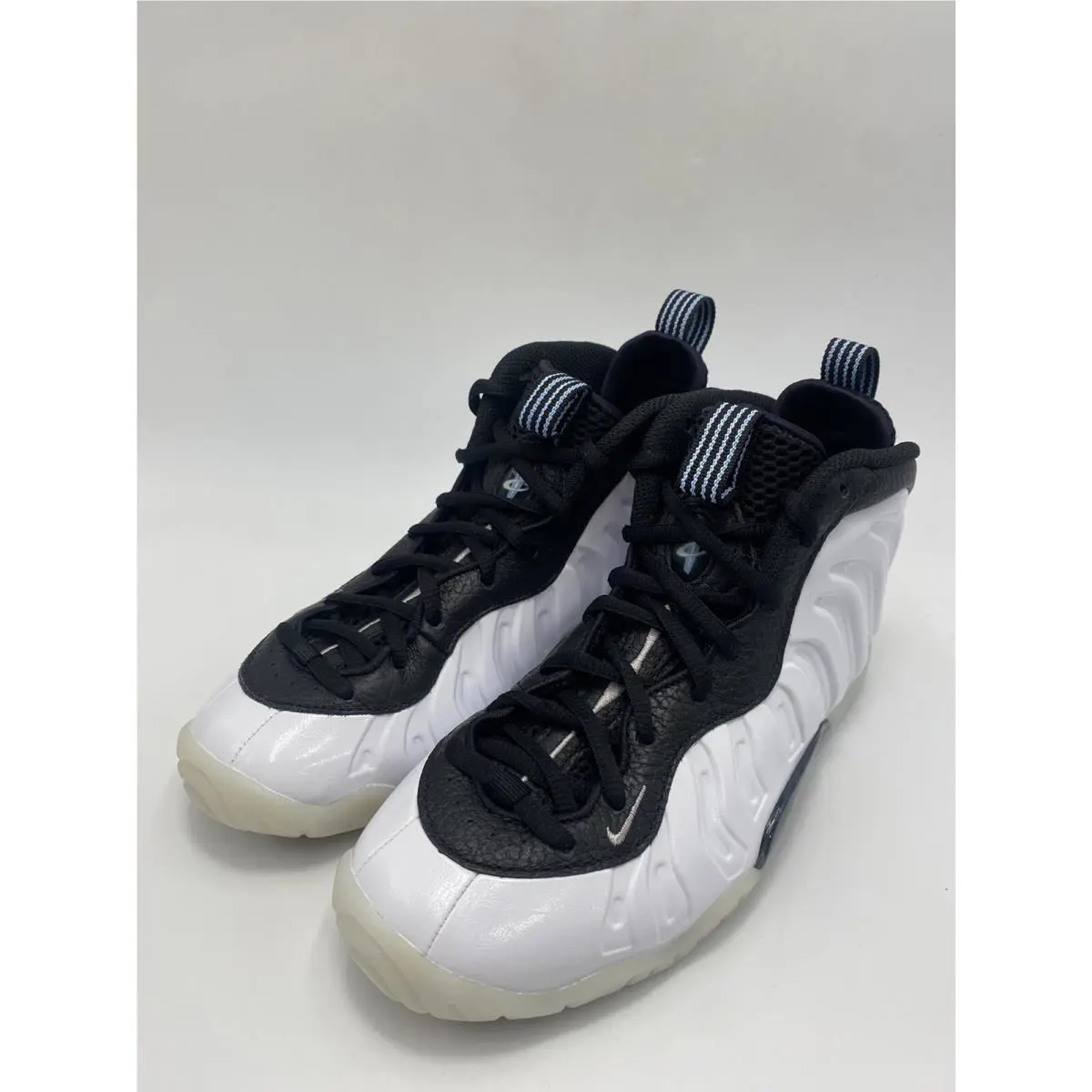 Nike shoes - Nike Little Posite - Little Posite - DV2238 100 - White/Metallic Silver-Black (UPC: 196154659536) 2