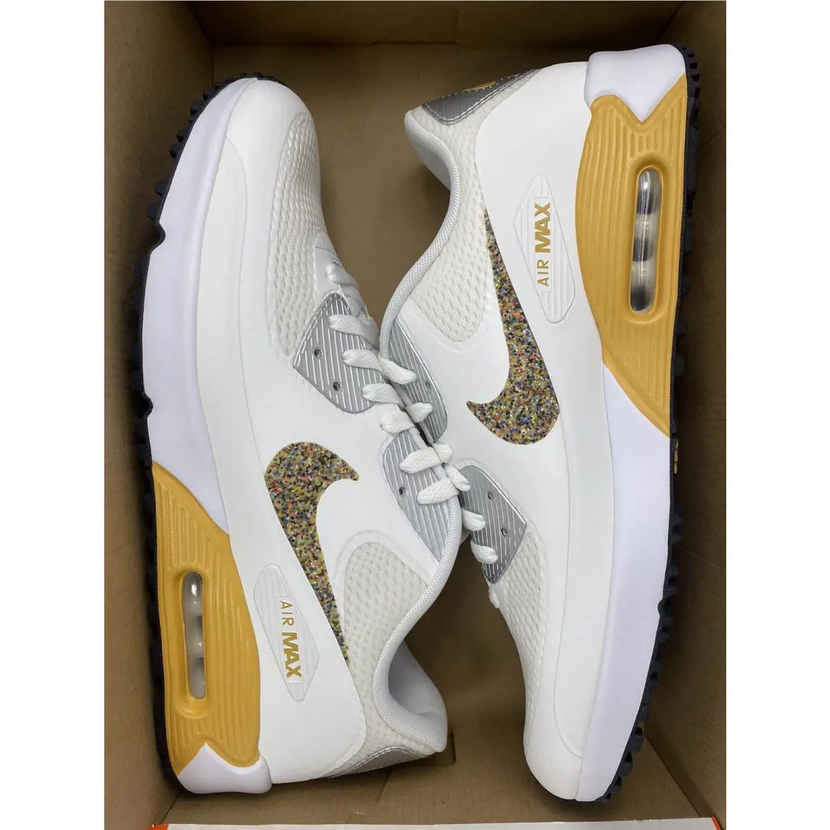 Nike shoes - Nike Air Max 90 - Air Max - DM9008 179 - Summit White/Sanded Gold (UPC: 195869097497) 5