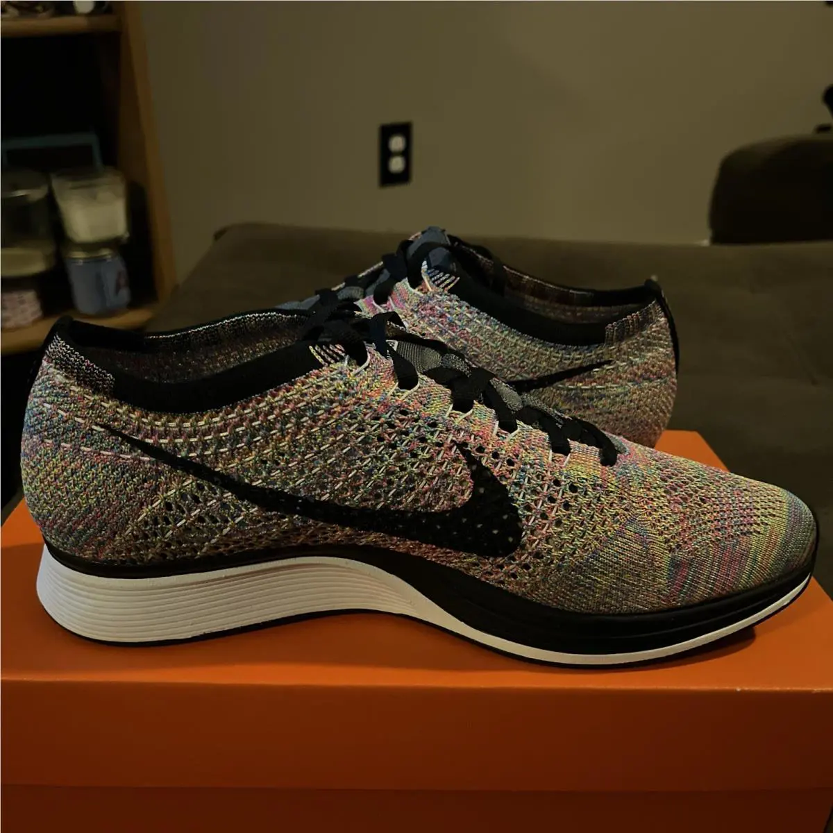 Nike shoes - Nike Flyknit Racer - Flyknit Racer - 526628-004-16 - Multicolor (UPC: 0883153292269) 6