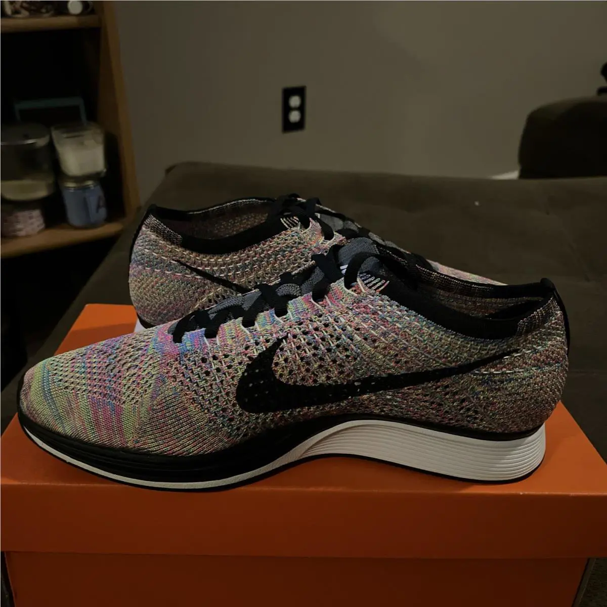 Nike shoes - Nike Flyknit Racer - Flyknit Racer - 526628-004-16 - Multicolor (UPC: 0883153292269) 7