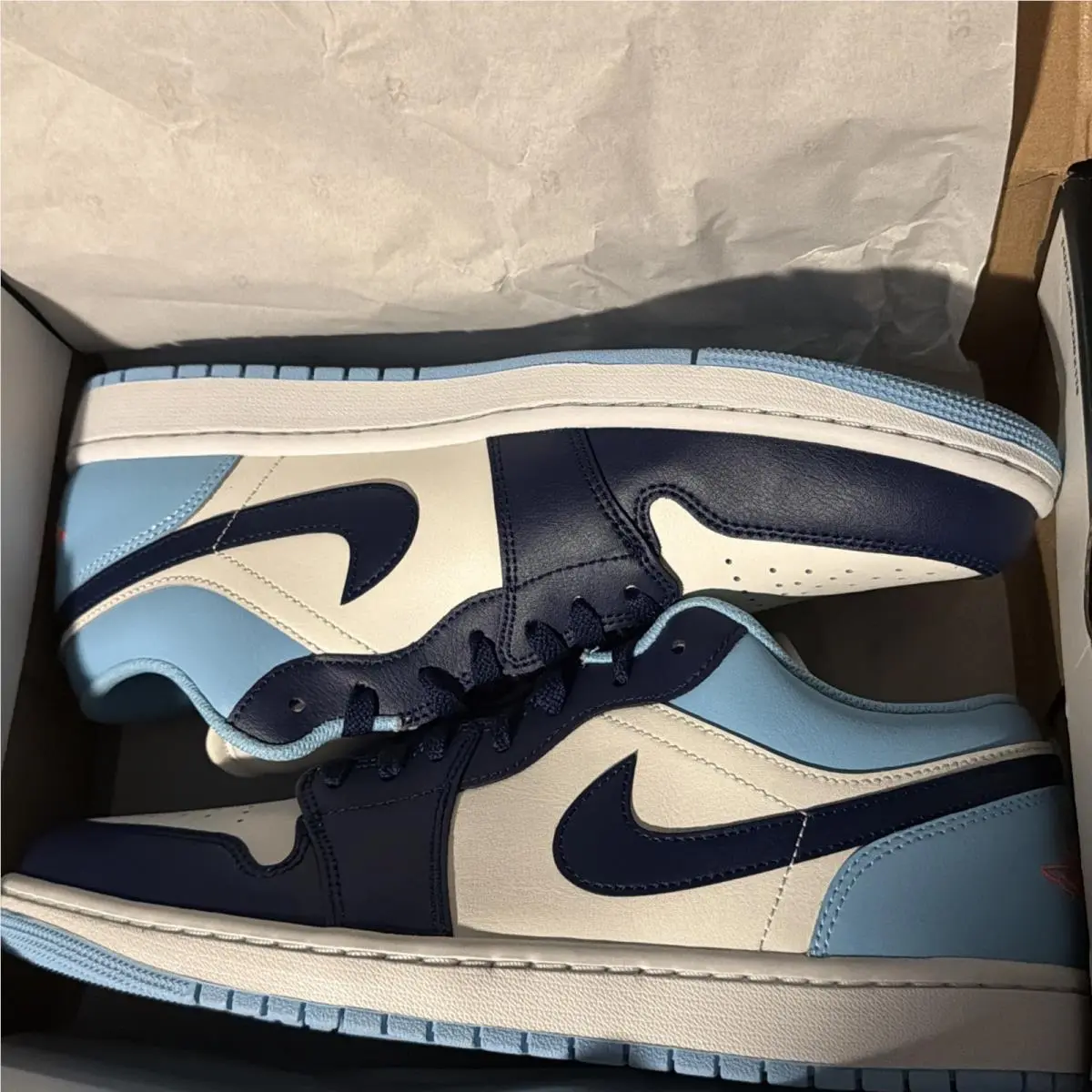 Nike shoes - Air Jordan 1 - Air - 553558-149 - Blue (UPC: 0198482663674) 8