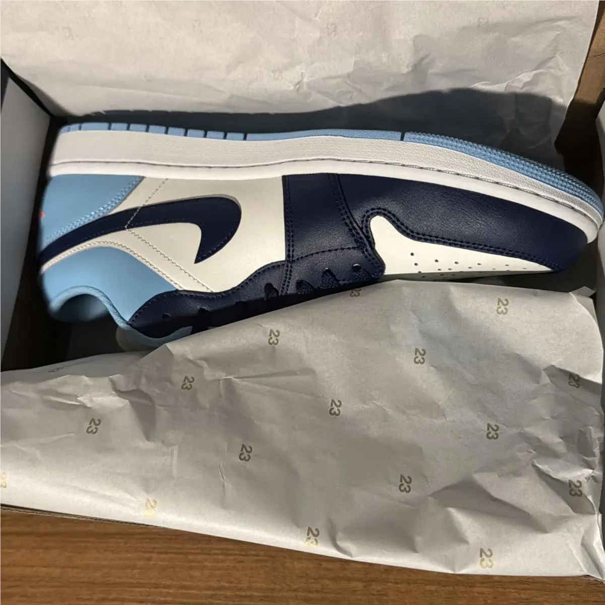 Nike shoes - Air Jordan 1 - Air - 553558-149 - Blue (UPC: 0198482663674) 9