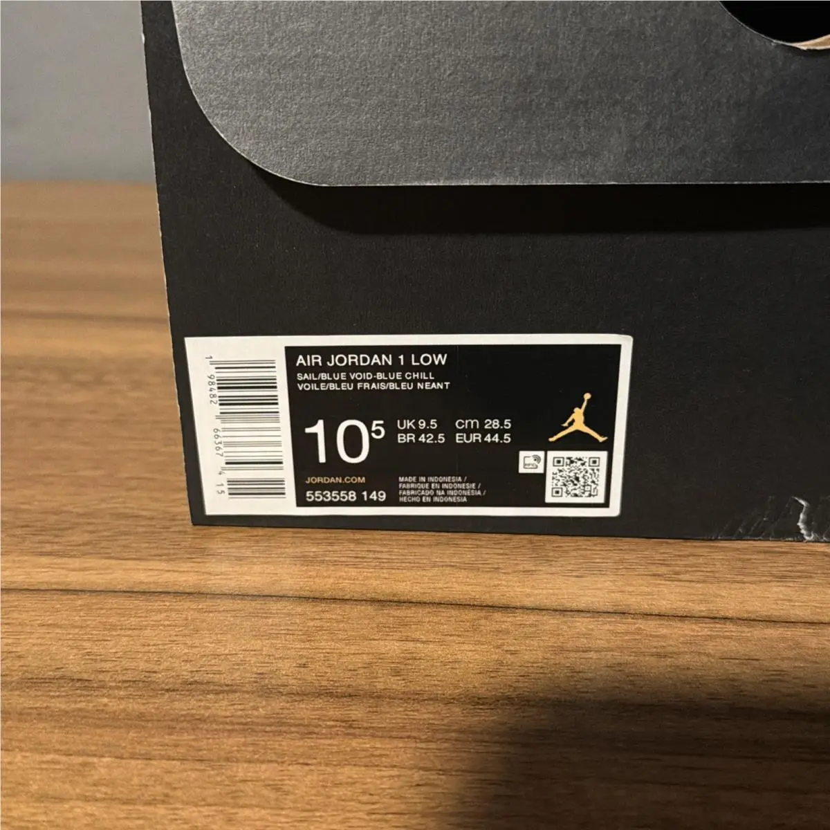 Nike shoes - Air Jordan 1 - Air - 553558-149 - Blue (UPC: 0198482663674) 7