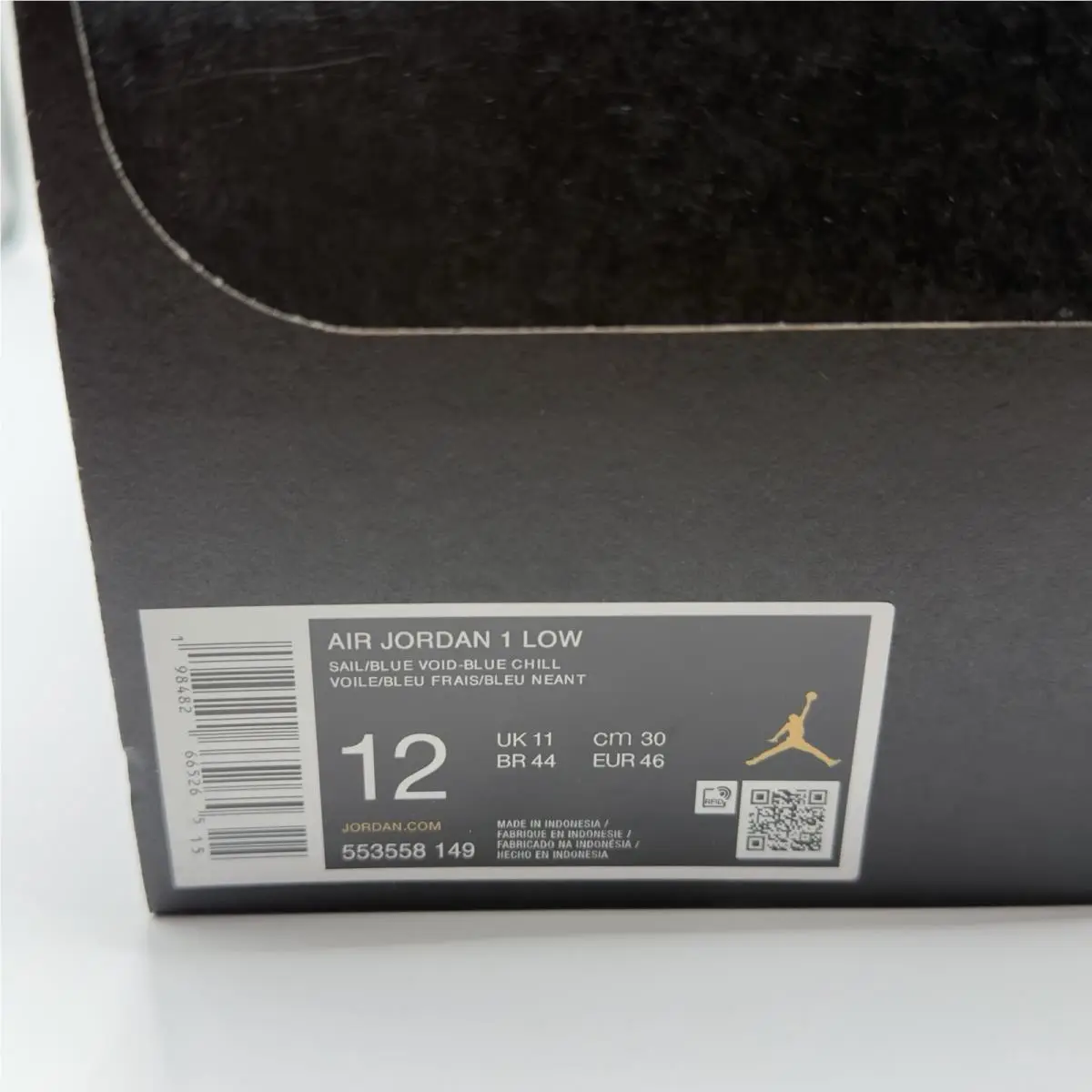 Nike shoes - Nike Air Jordan 1 - Air - 553558-149 - Blue (UPC: 0198482665265) 8