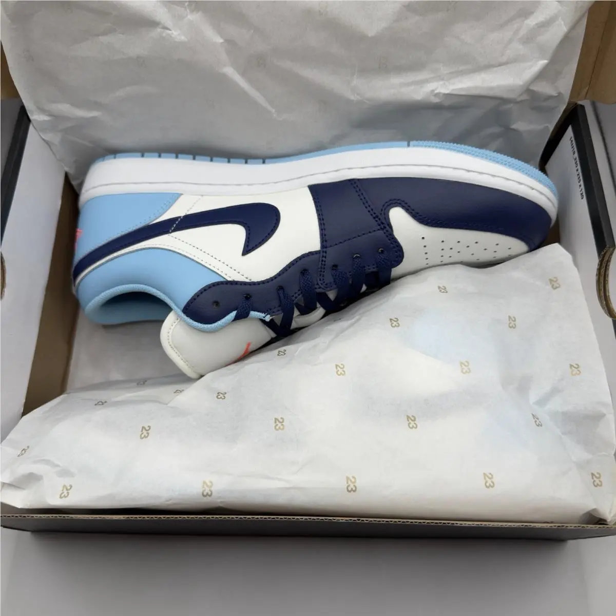 Nike shoes - Nike Air Jordan 1 - Air - 553558-149 - Blue (UPC: 0198482665265) 6