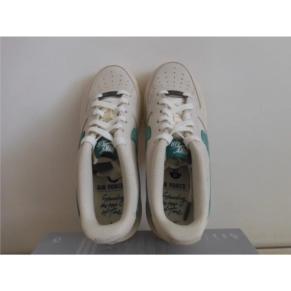 Nike shoes - Nike Air Force 1 GS - 314192-009 - Black (UPC: 826218004094) 4