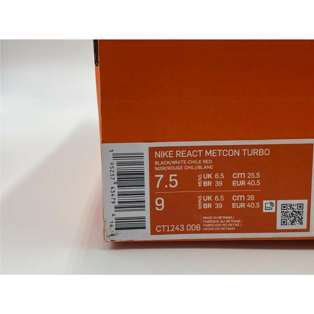 Nike shoes - Nike React Metcon - React Metcon - Black (UPC: 195237434794) 6