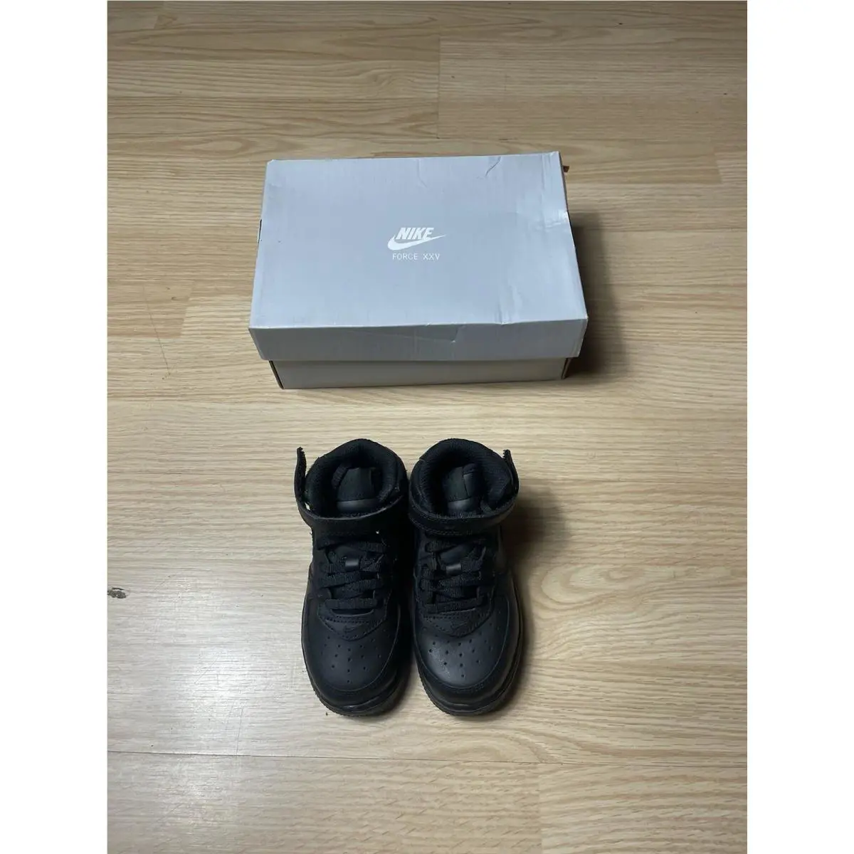 Nike shoes - Nike Air Force 1 - Air Force - Black 0
