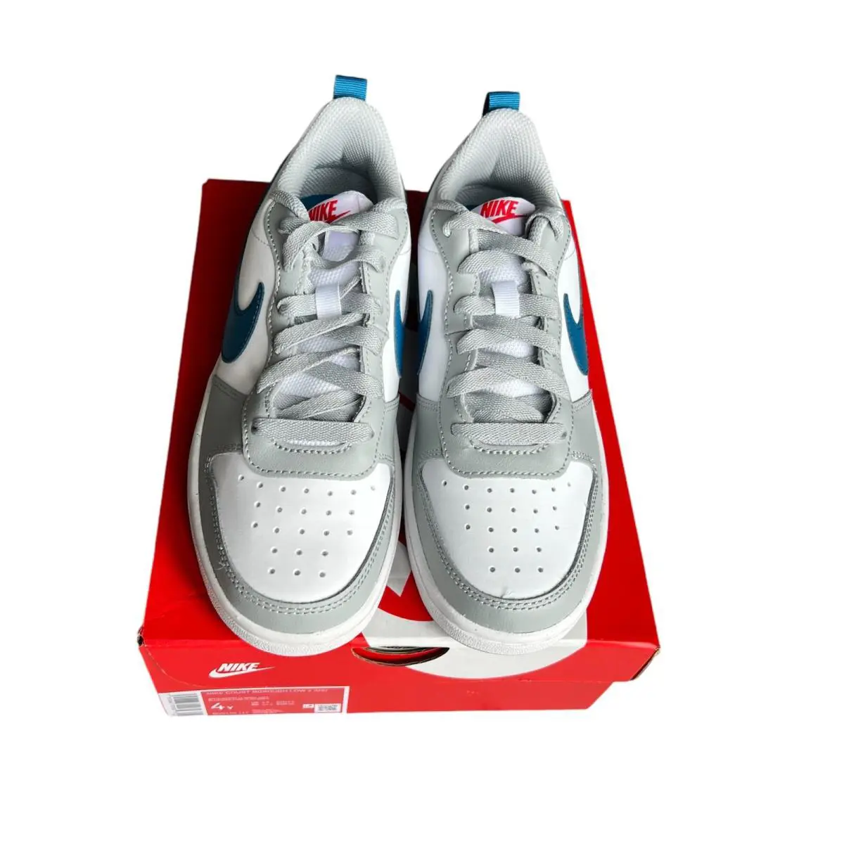 Nike shoes - White/Grey/Blue 1