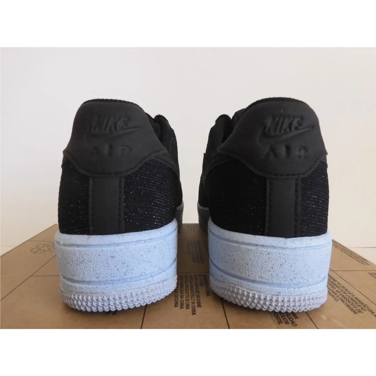 Nike shoes - Nike Air Force 1 Flyknit - Black (UPC: 194957395910) 2