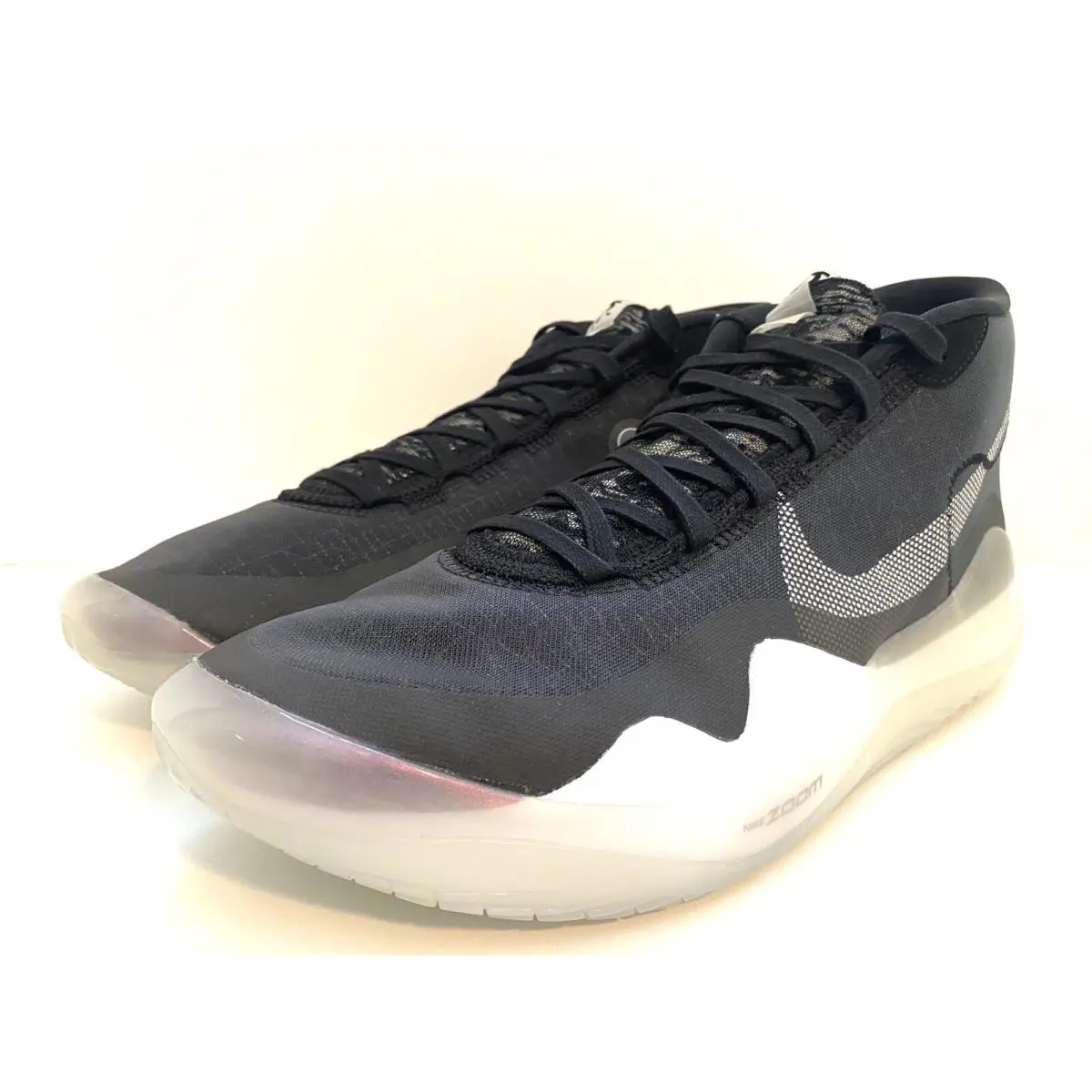 Nike shoes - NIKE KD12 - AR4229 001 - BLACK/PURE PLATINUM-WHITE 2