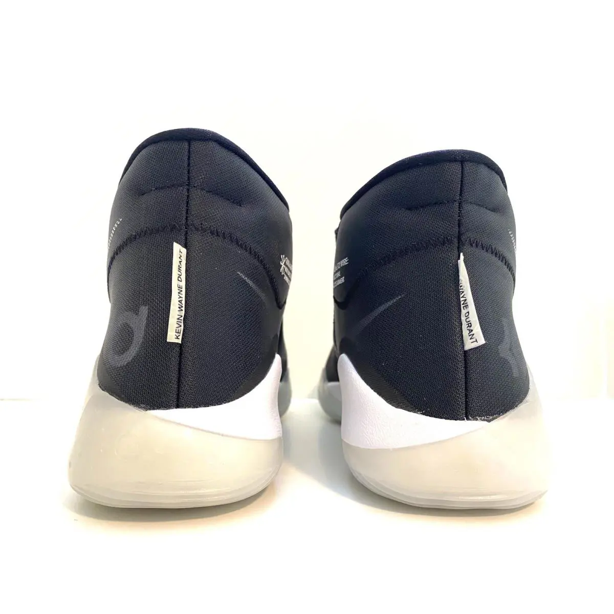 Nike shoes - NIKE KD12 - AR4229 001 - BLACK/PURE PLATINUM-WHITE 5