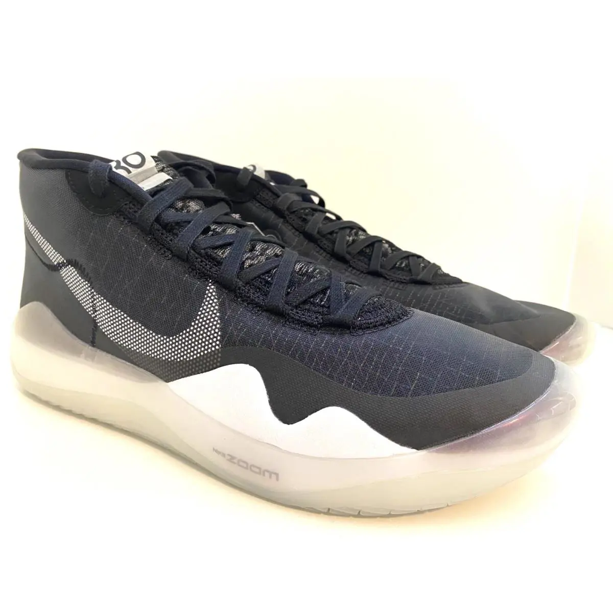 Nike shoes - NIKE KD12 - AR4229 001 - BLACK/PURE PLATINUM-WHITE 4