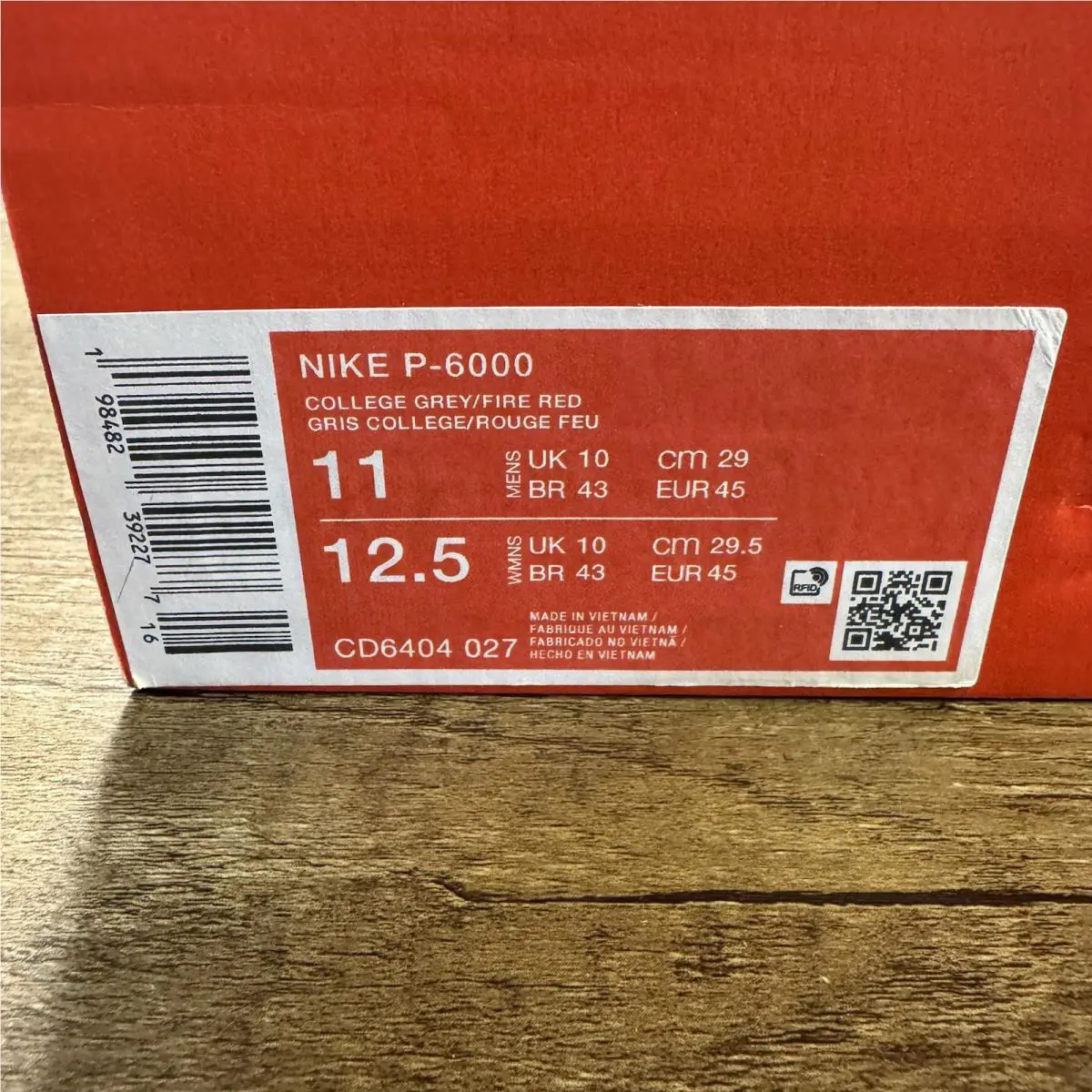 Nike shoes - Nike P-6000 - CD6404-027 - Red 0