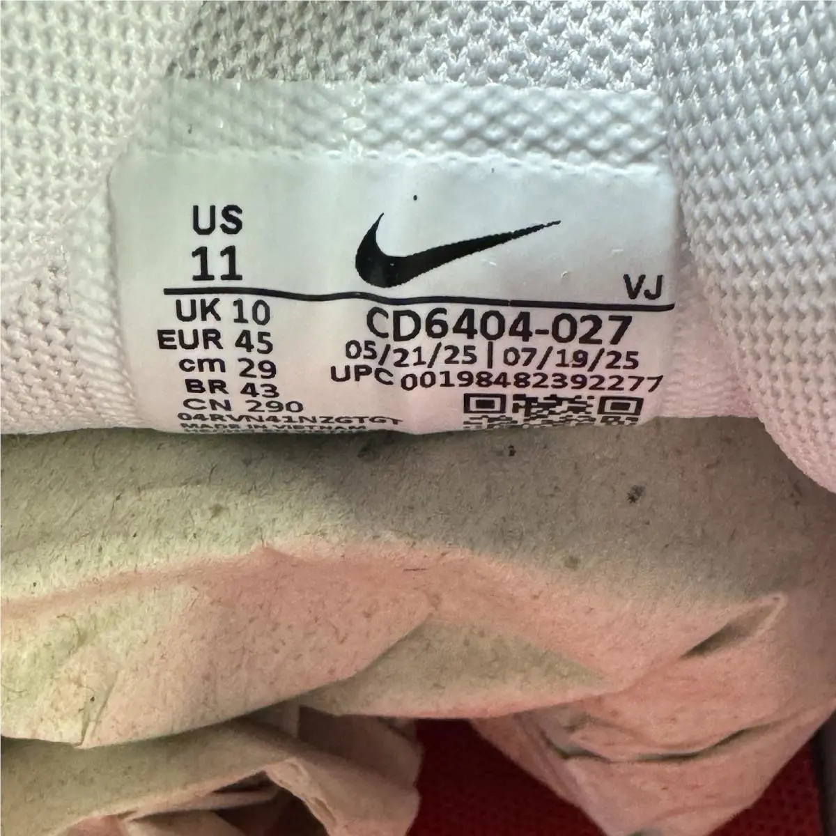 Nike shoes - Nike P-6000 - CD6404-027 - Red 4