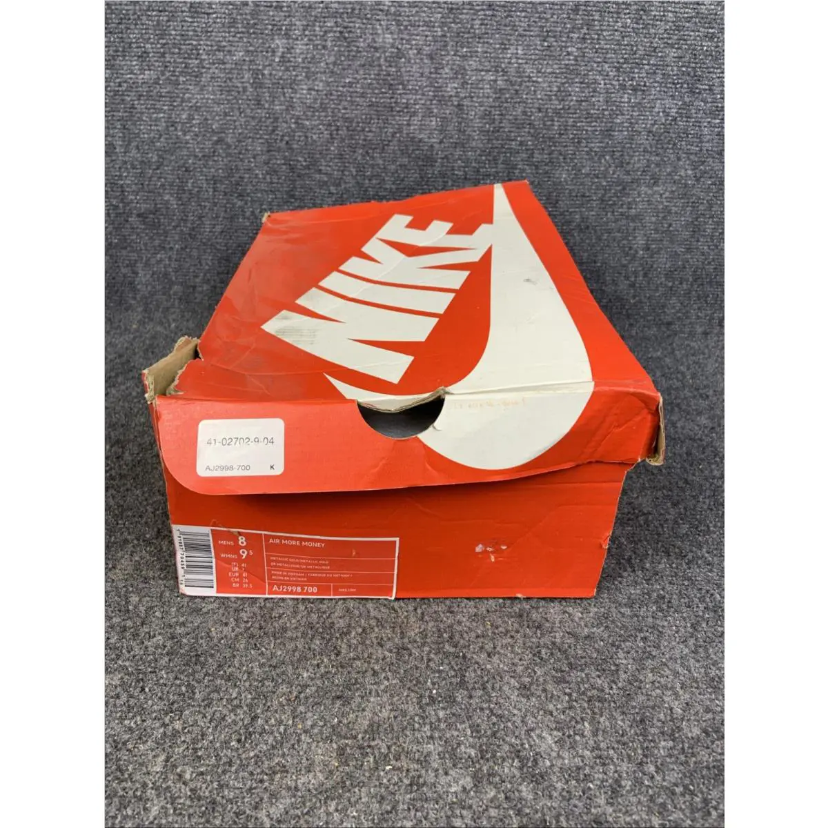 Nike shoes - Nike Air More Money - Air More Money - AJ2998-700 - Gold, Manufacturer: Metallic Gold Metallic Gold 12