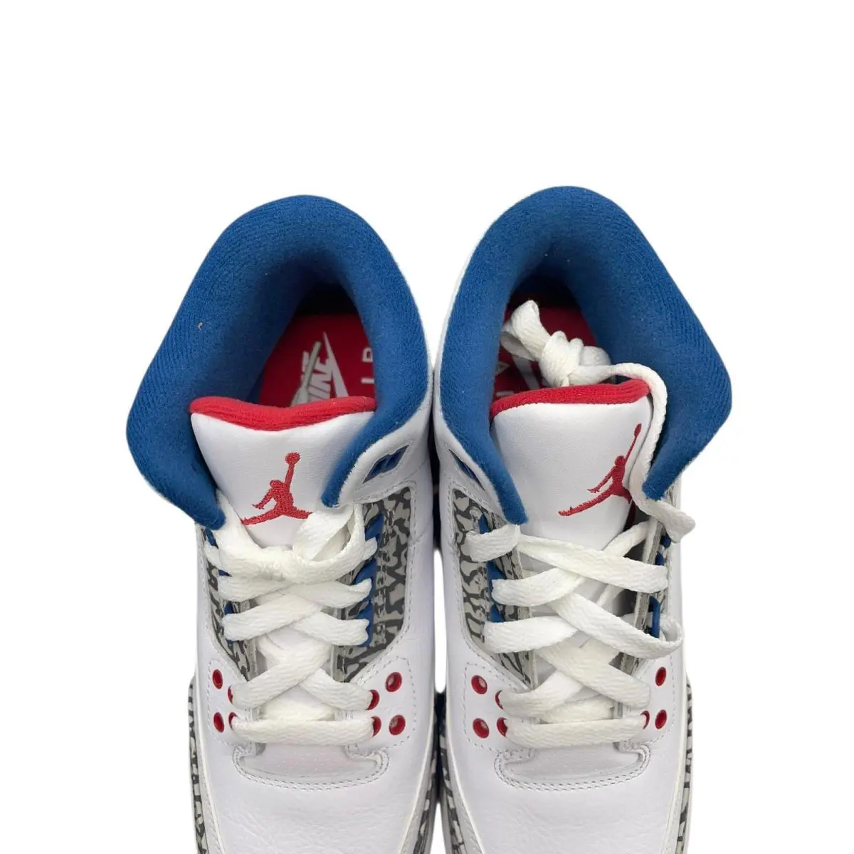 Nike shoes - Air Jordan 3 retro OG BG - 854261-106_106 - White/Fire Red-true Blue-cement Grey (UPC: 676556806764) 0