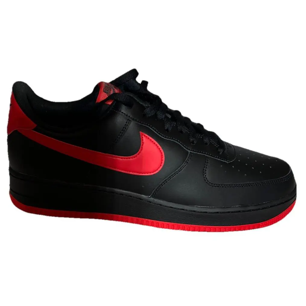 Nike shoes - Nike Air Force 1 Low - DC2911-001 - Black/University Red (UPC: 0195238095840) 3