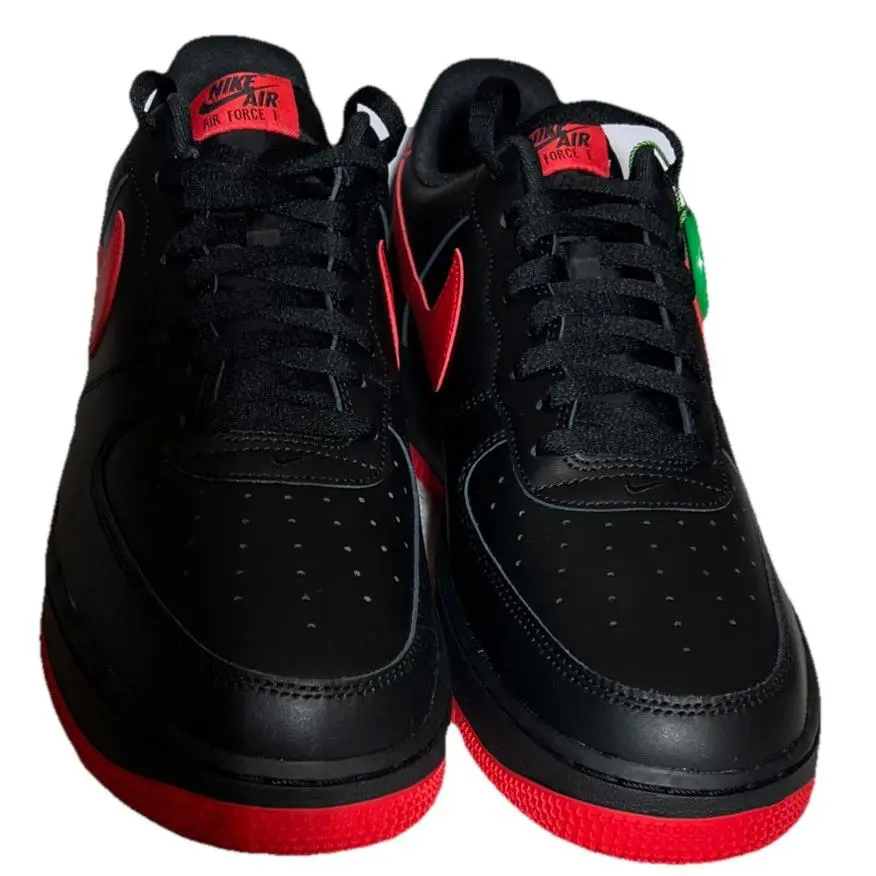 Nike shoes - Nike Air Force 1 Low - DC2911-001 - Black/University Red (UPC: 0195238095840) 4
