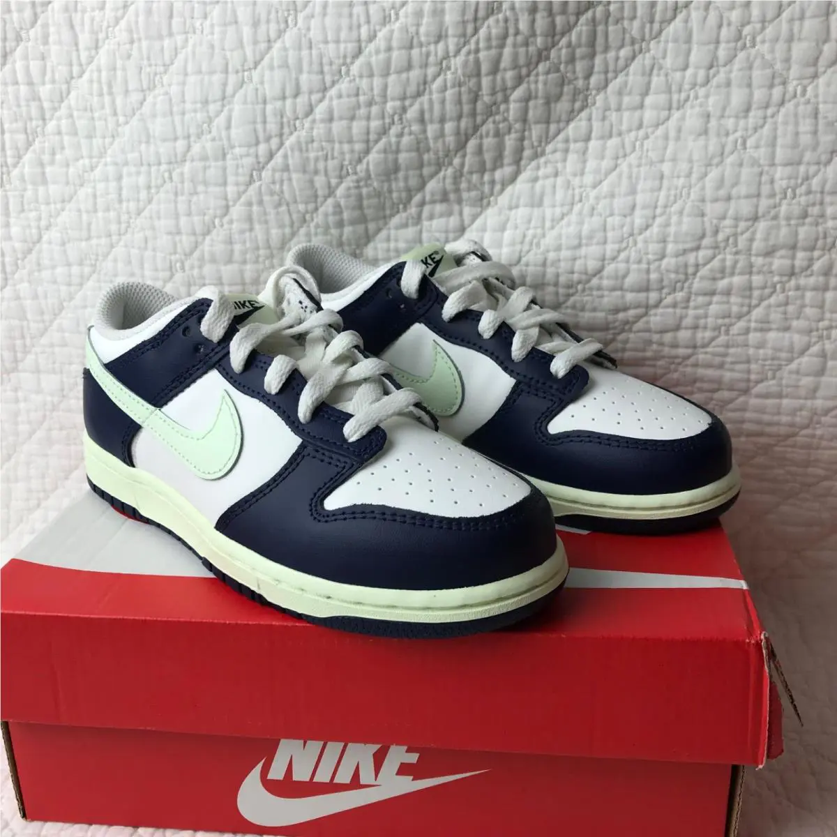 Nike shoes - Nike Dunk Low (PSE) - Dunk Low PSE - FB9108-127 - Sail Volt Tint Midnight Navy 8