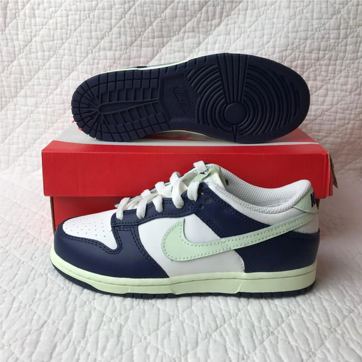 Nike shoes - Nike Dunk Low (PSE) - Dunk Low PSE - FB9108-127 - Sail Volt Tint Midnight Navy 2