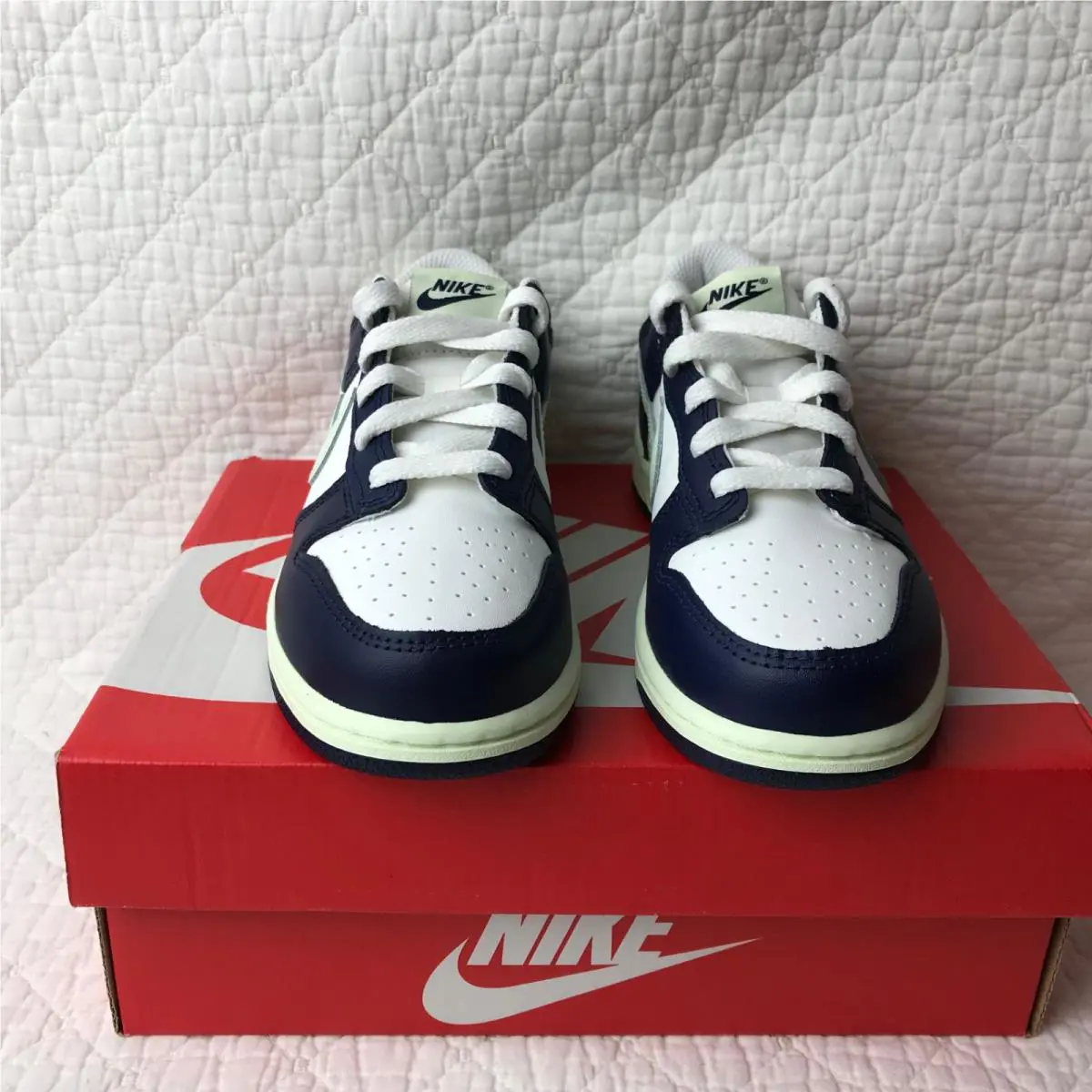 Nike shoes - Nike Dunk Low (PSE) - Dunk Low PSE - FB9108-127 - Sail Volt Tint Midnight Navy 3